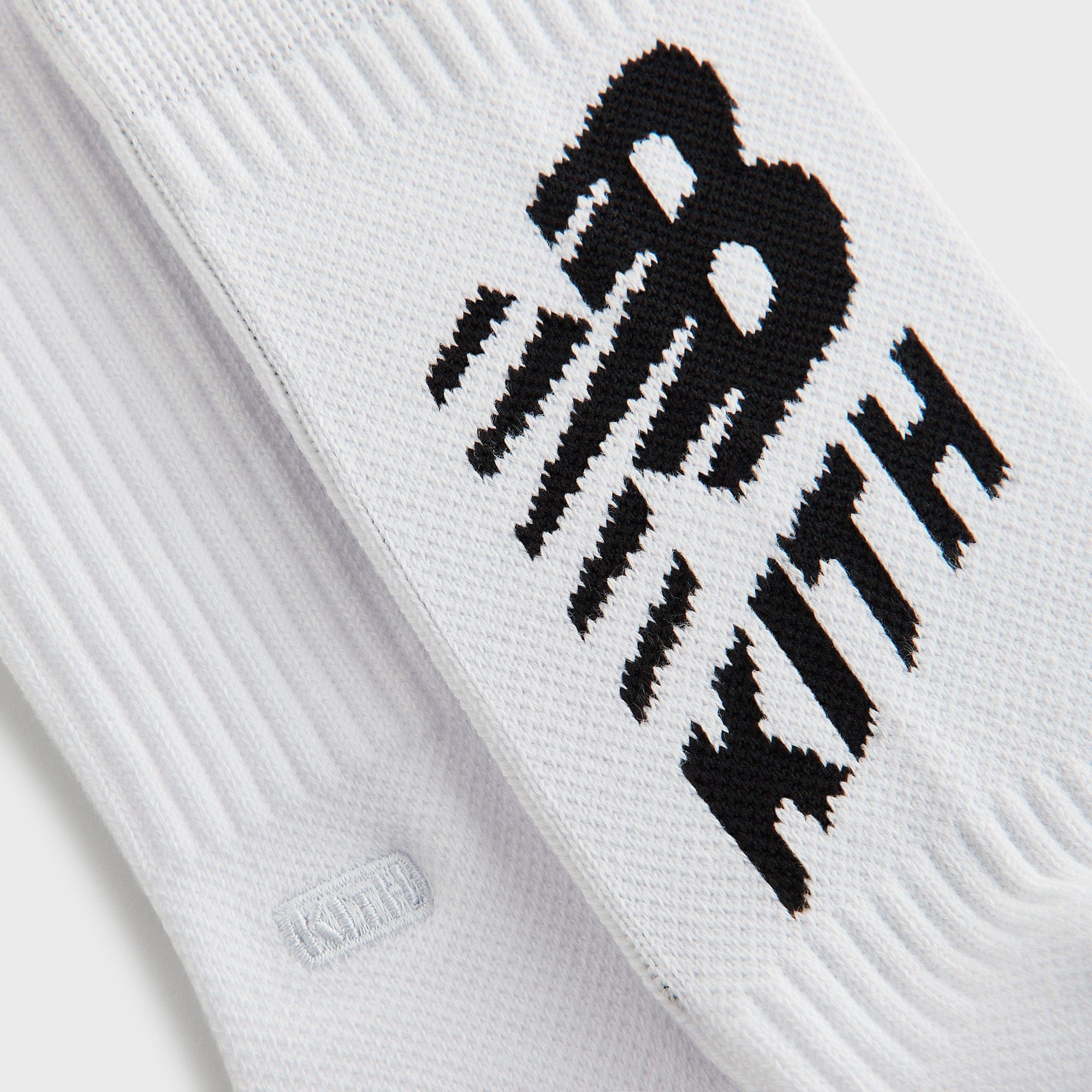 Kith & New Balance Big Logo Crew Socks - White