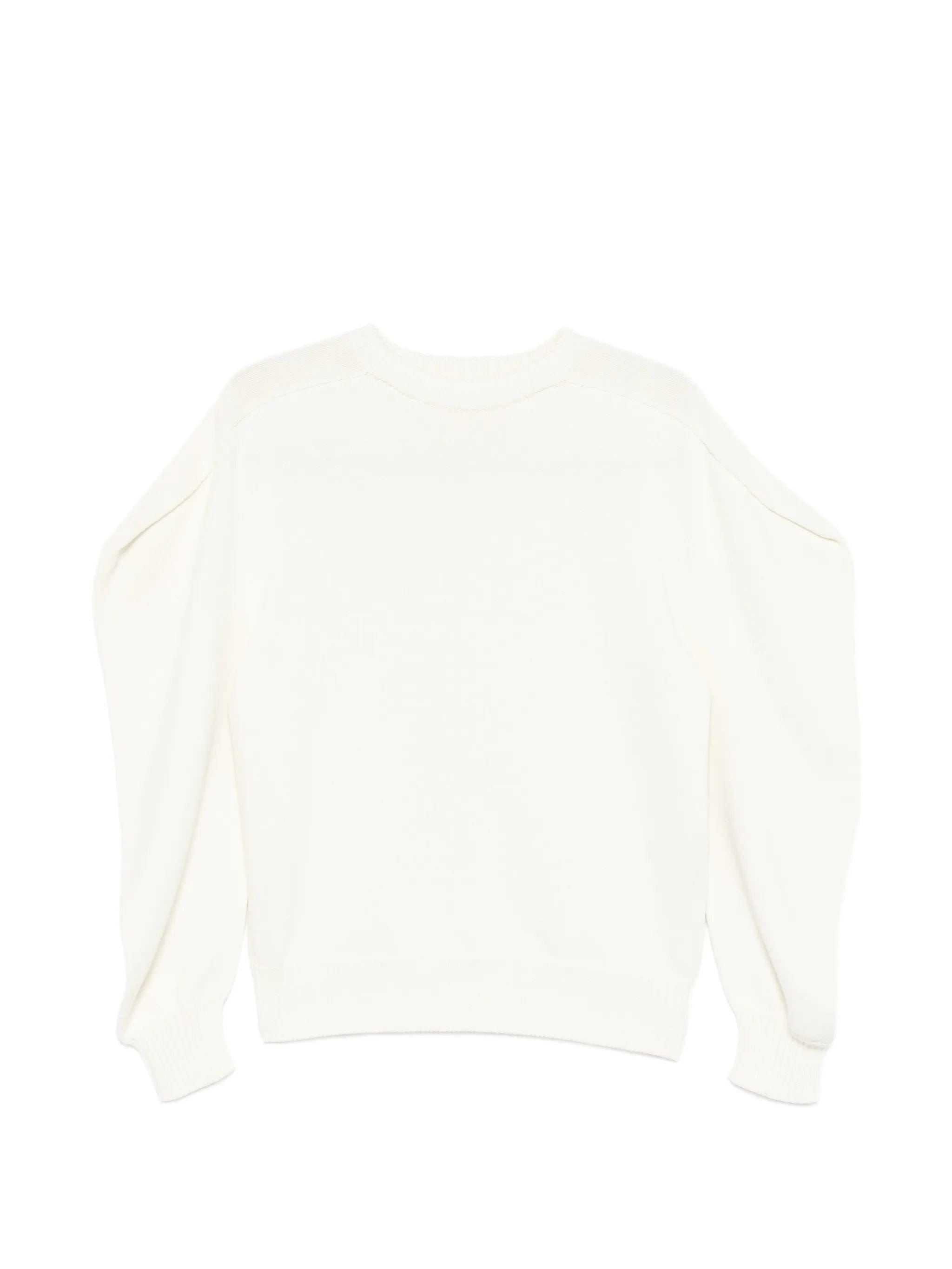 Issey Miyake puffed - sleeve sweater