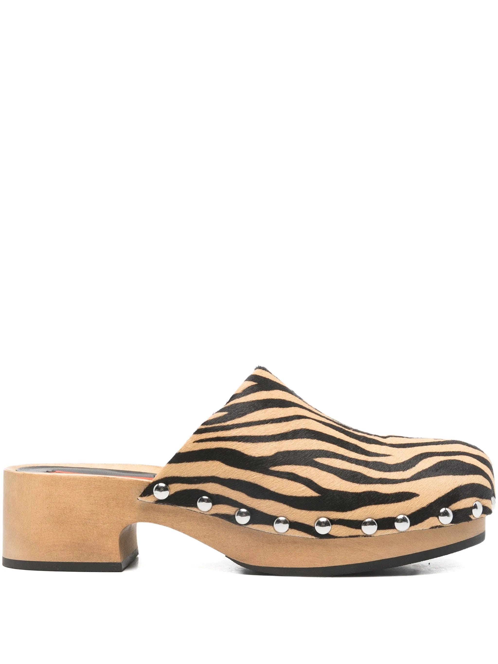 Simon Miller Rio zebra - pattern clogs