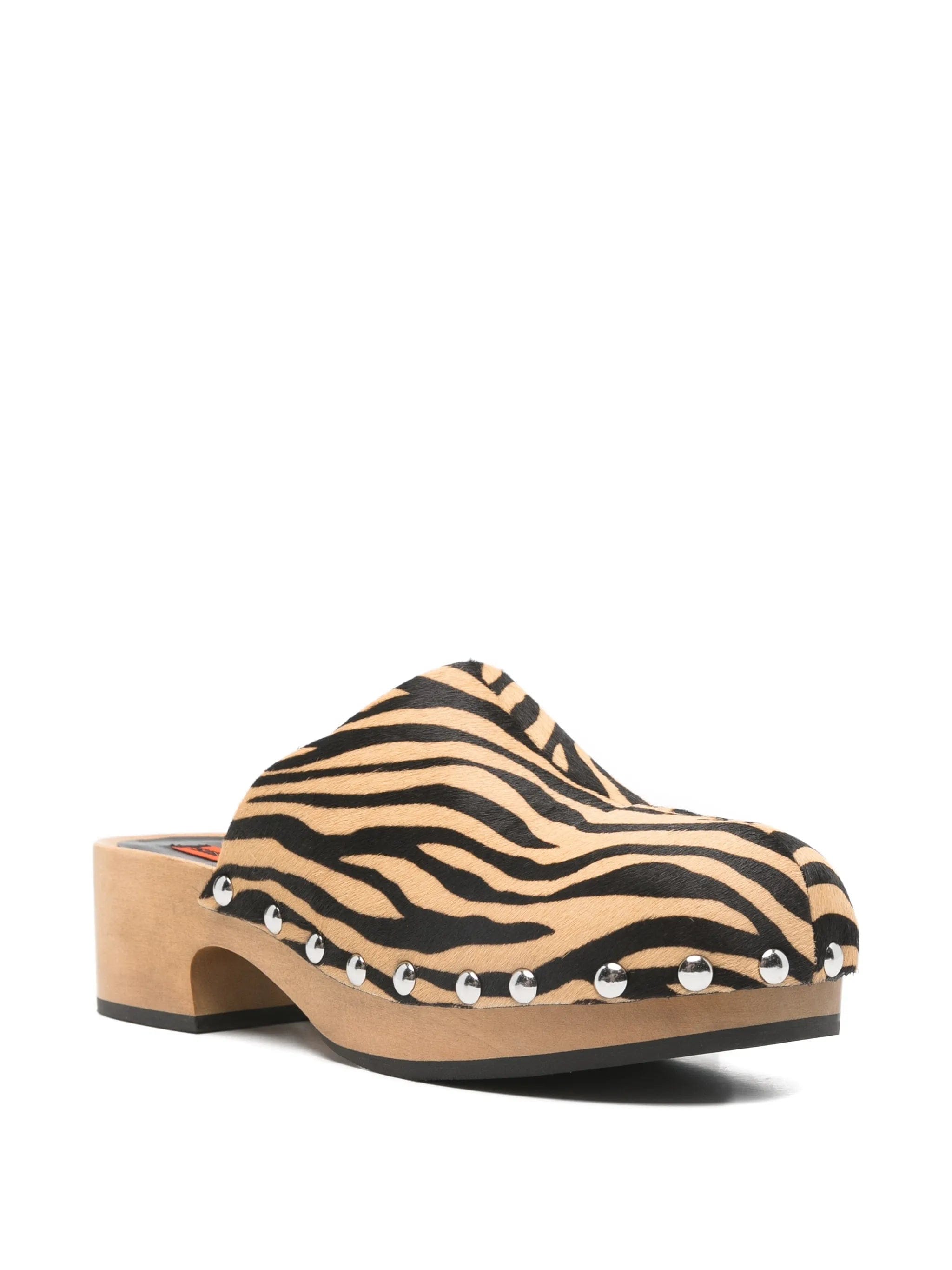 Simon Miller Rio zebra - pattern clogs