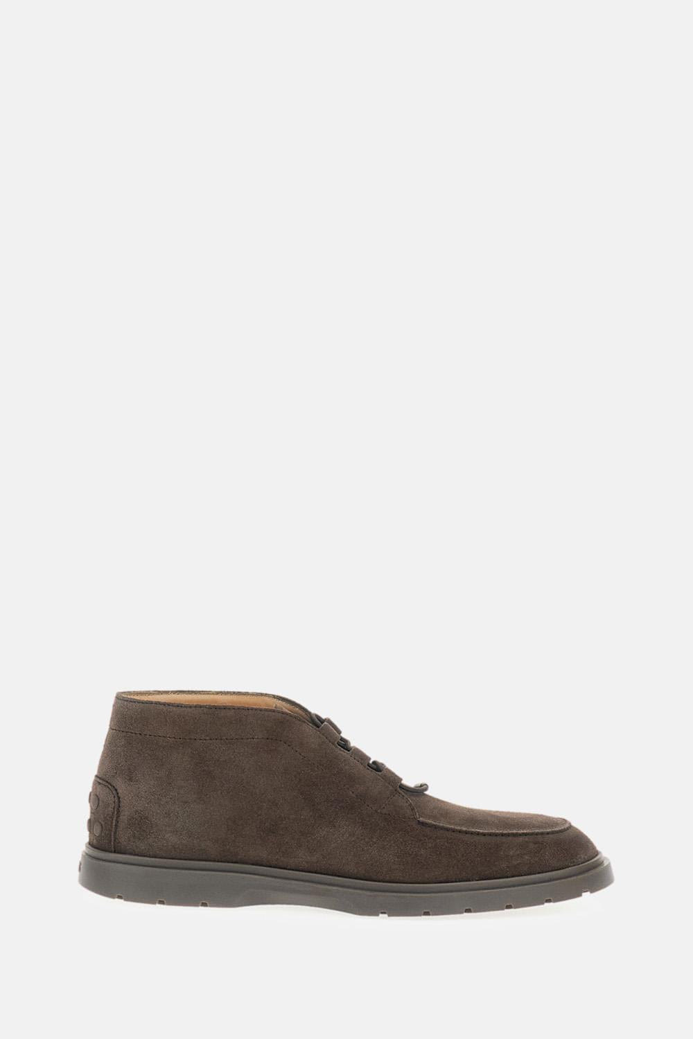 Tod's SCARPE POLACCHINO IN PELLE SCAMOSCIATA