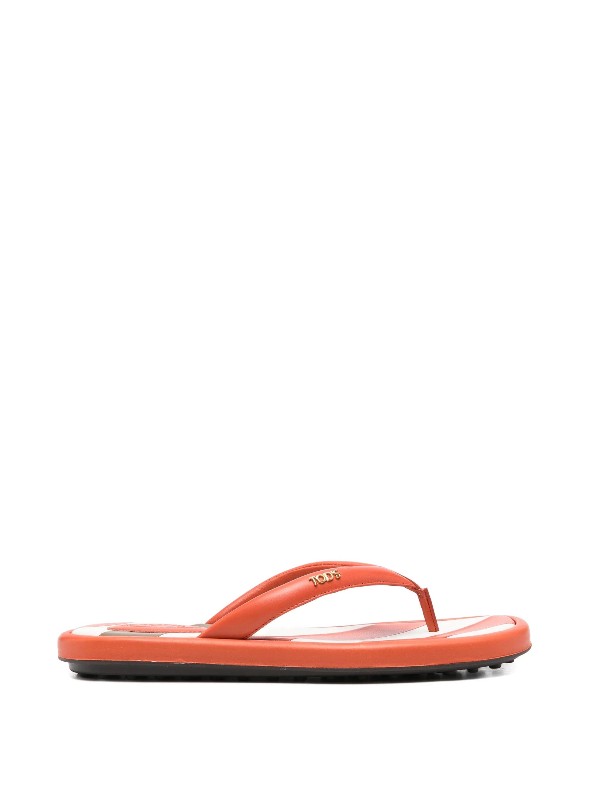 Tod's stripe detail flip flops