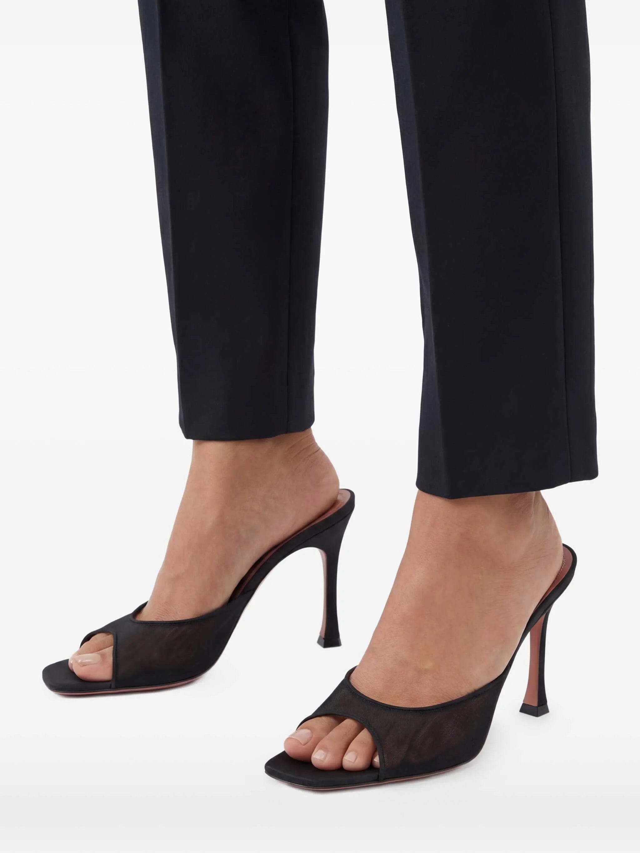 Amina Muaddi Alexa sandals