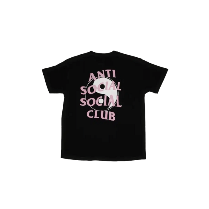 Anti Social Social Club T-Shirt Ying Yang Black