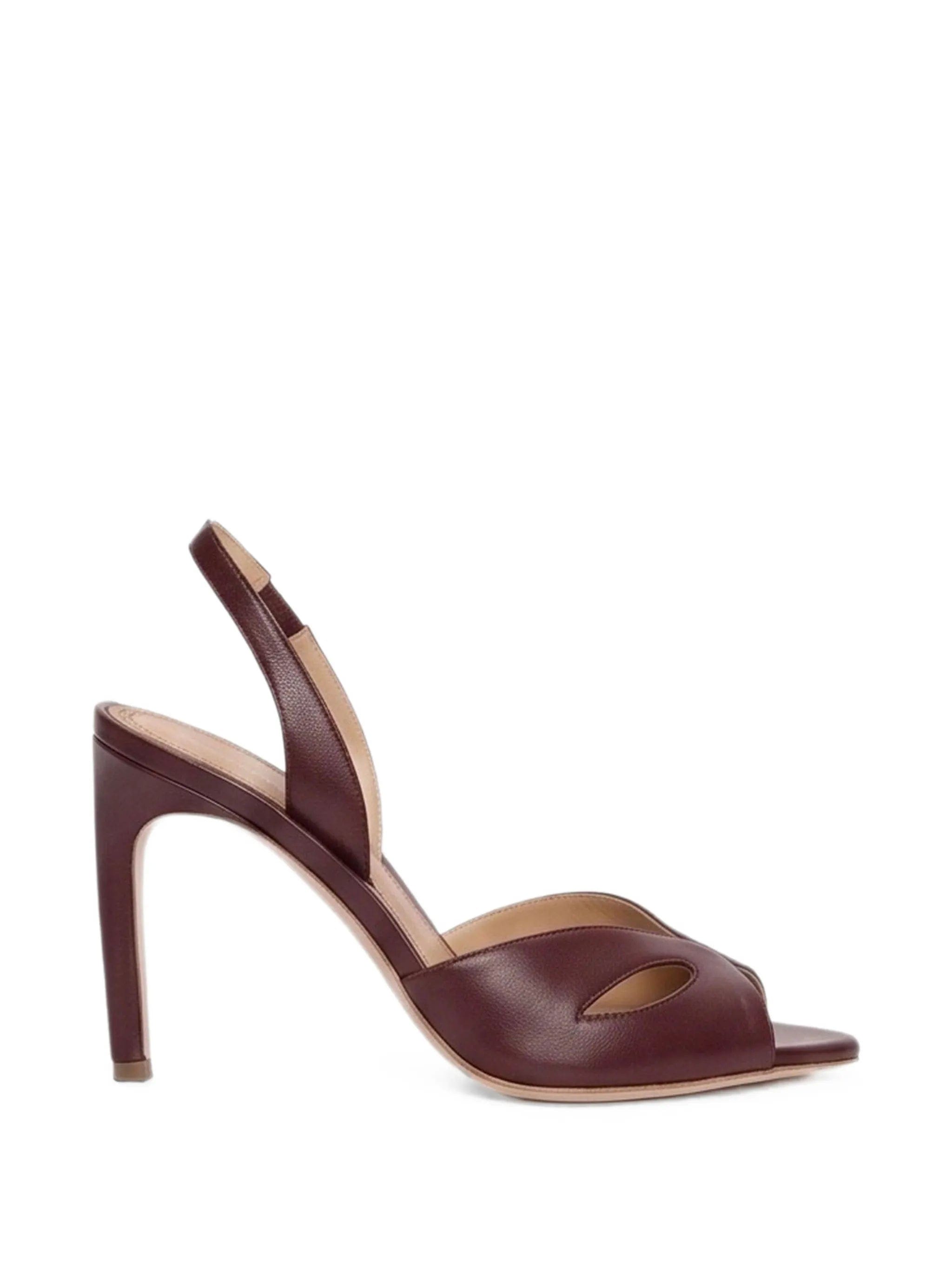 Victoria Beckham Harlow Mask heeled sandals