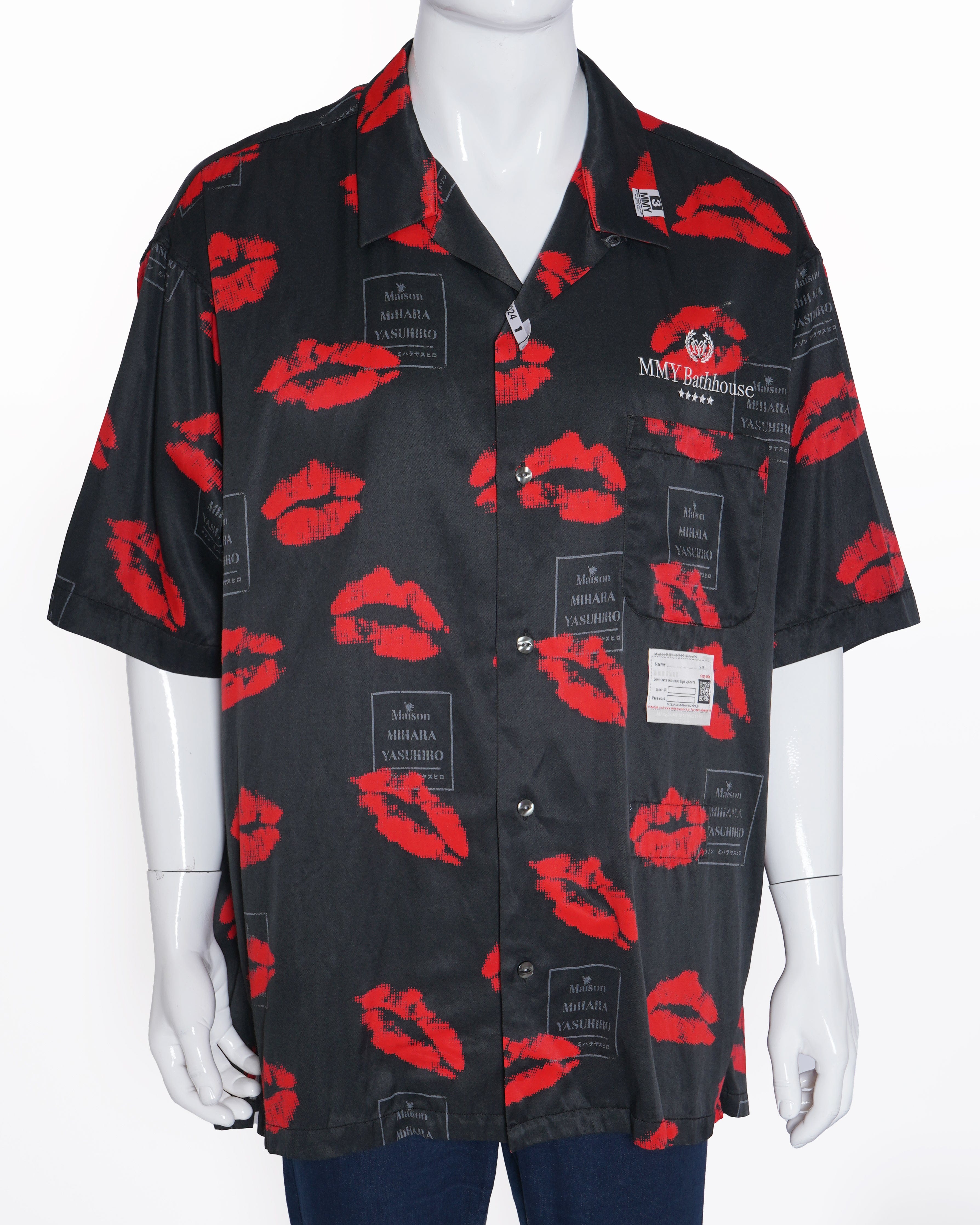 Maison Mihara Yasuhiro printed buttondown shirt (Unisex)