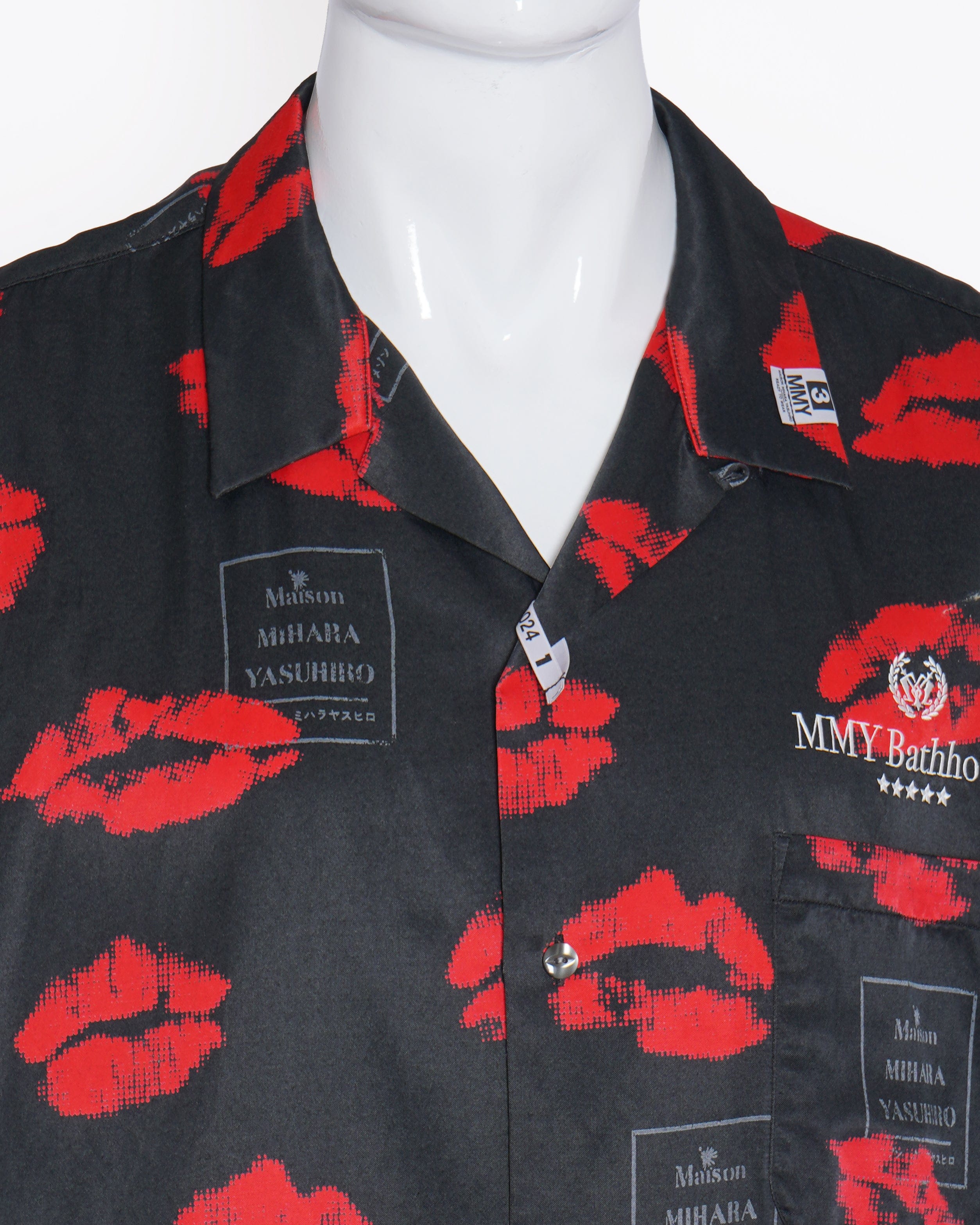 Maison Mihara Yasuhiro printed buttondown shirt (Unisex)