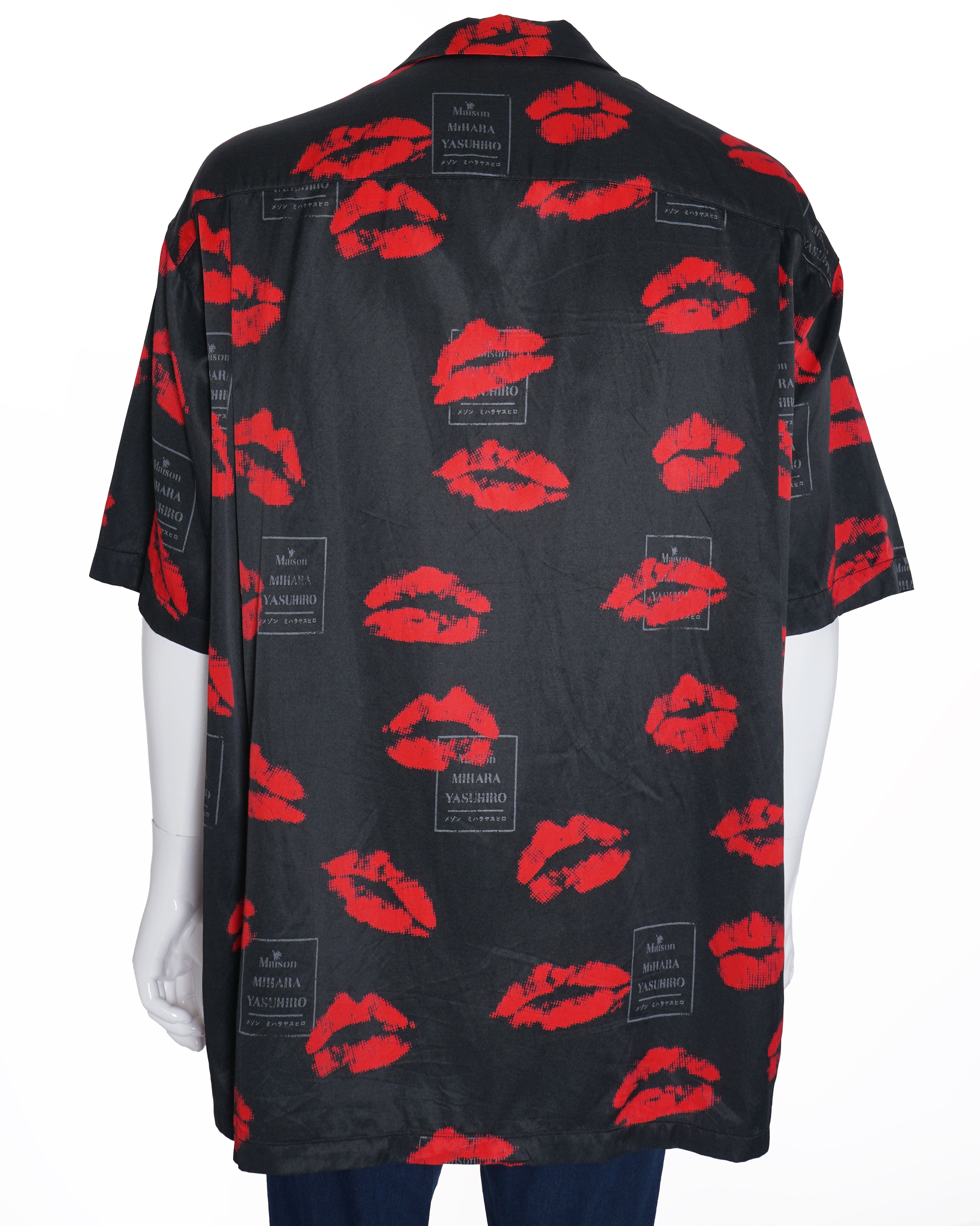 Maison Mihara Yasuhiro printed buttondown shirt (Unisex)