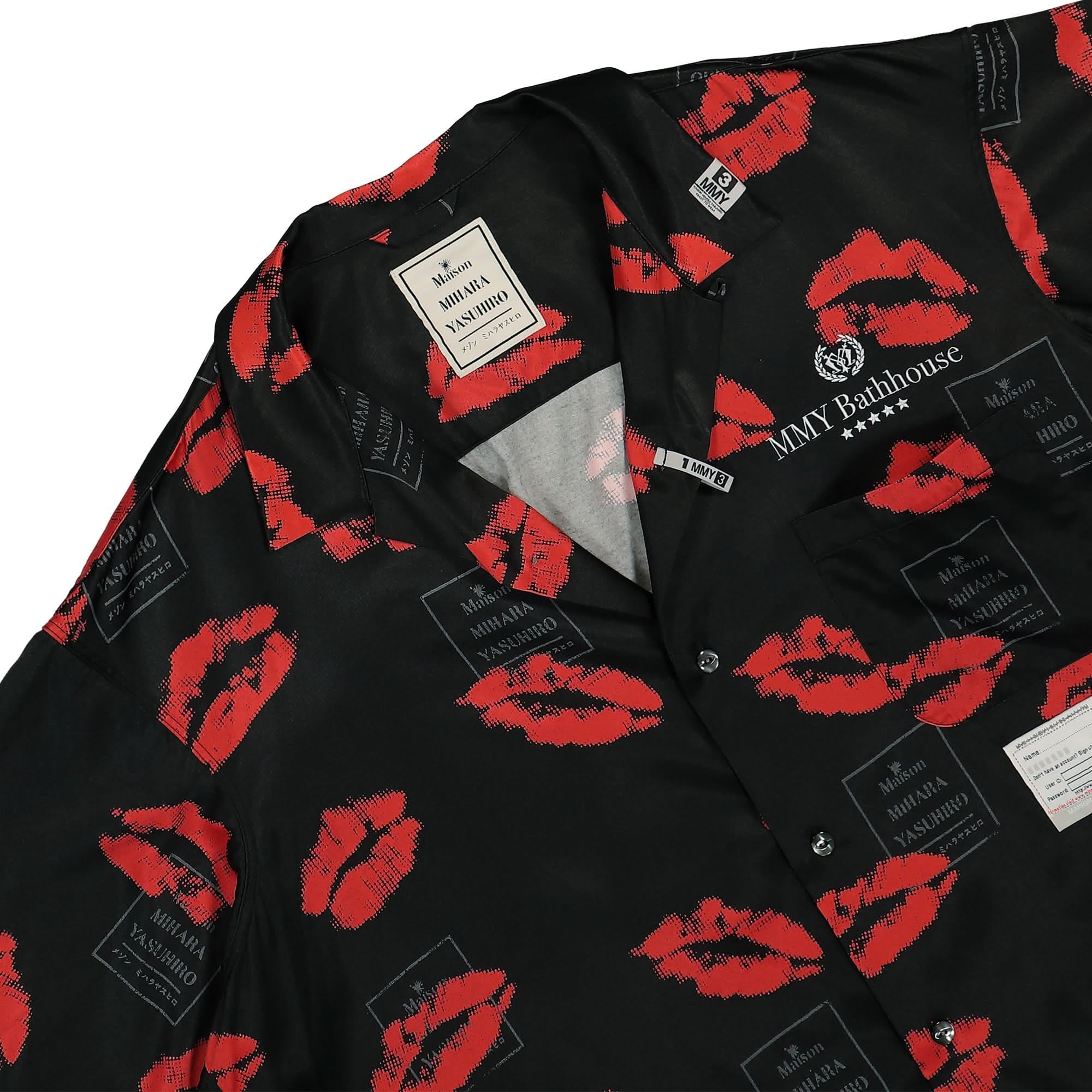 Maison Mihara Yasuhiro Kiss Printed S/S Shirts
