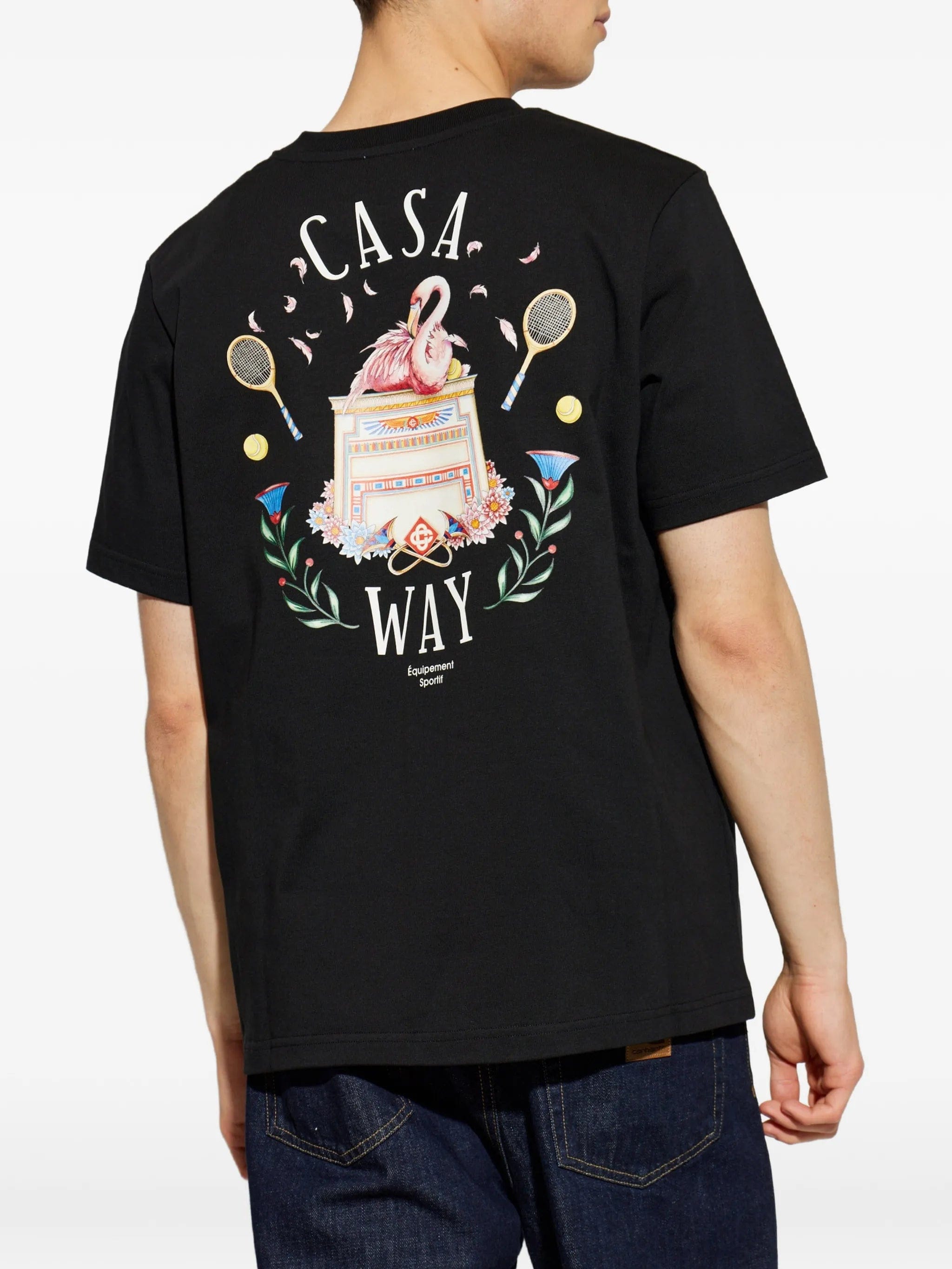 Casablanca graphic - print T - shirt