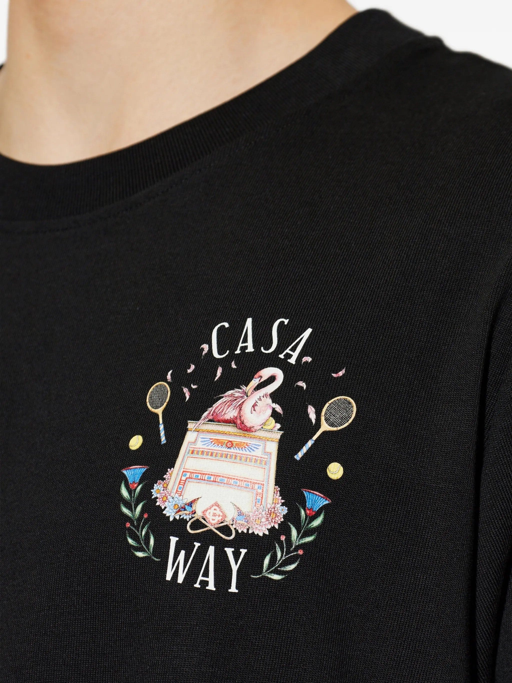 Casablanca graphic - print T - shirt