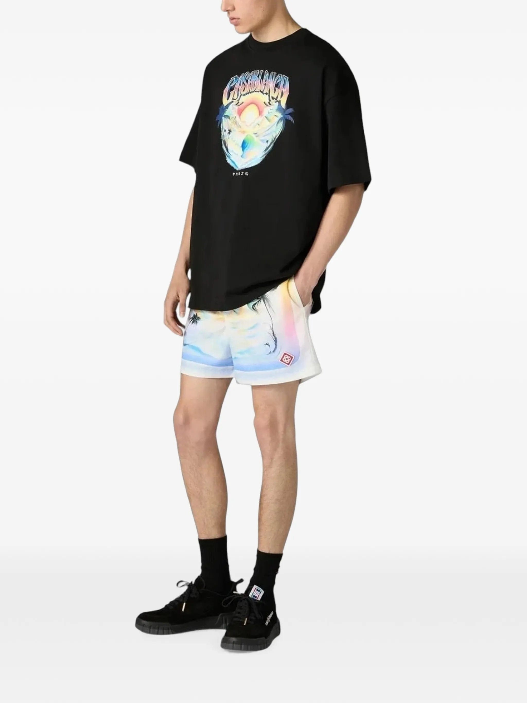 Casablanca Casa Airspray jacquard swim shorts