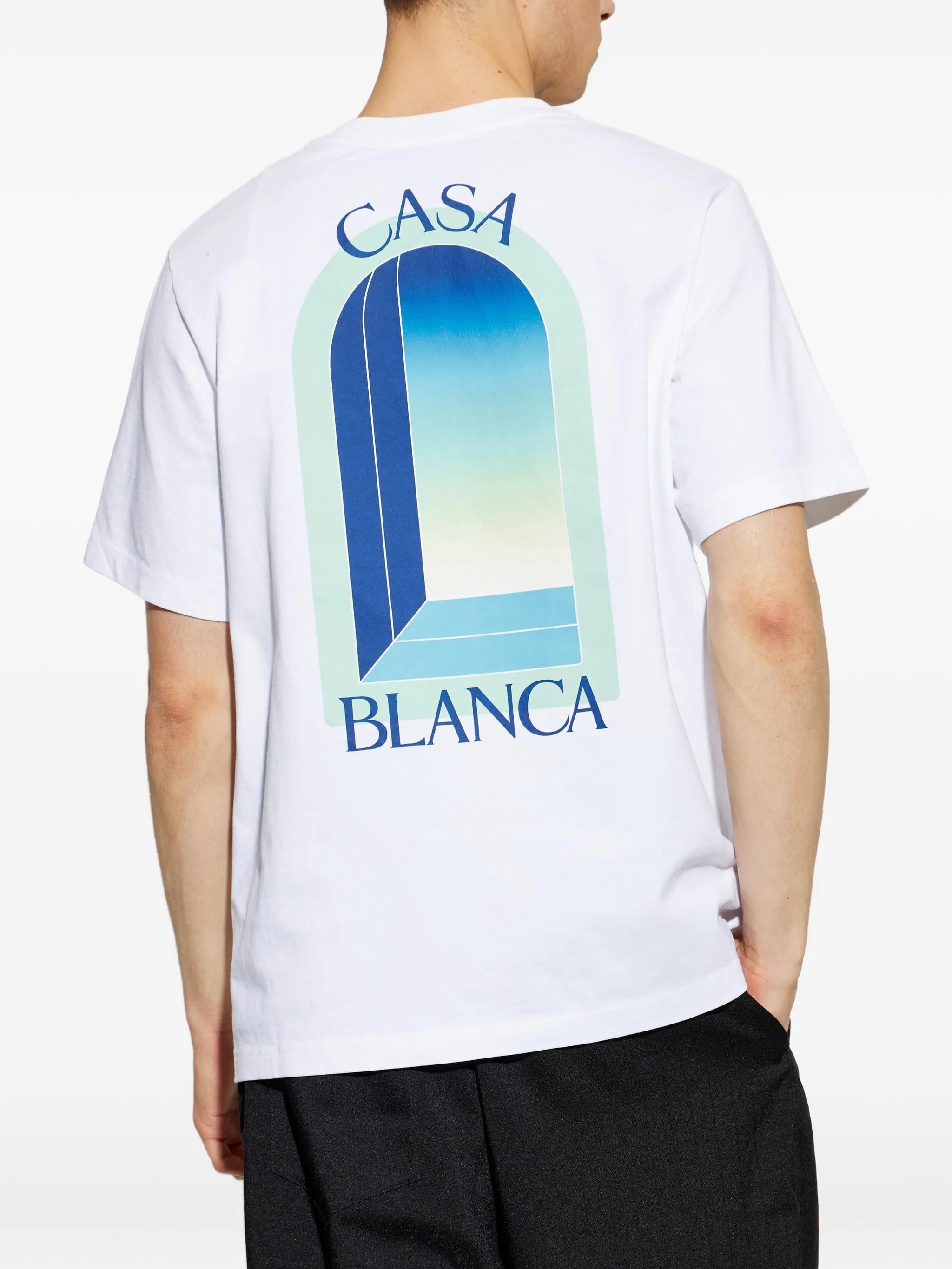 Casablanca Arches gradient - arch T - shirt