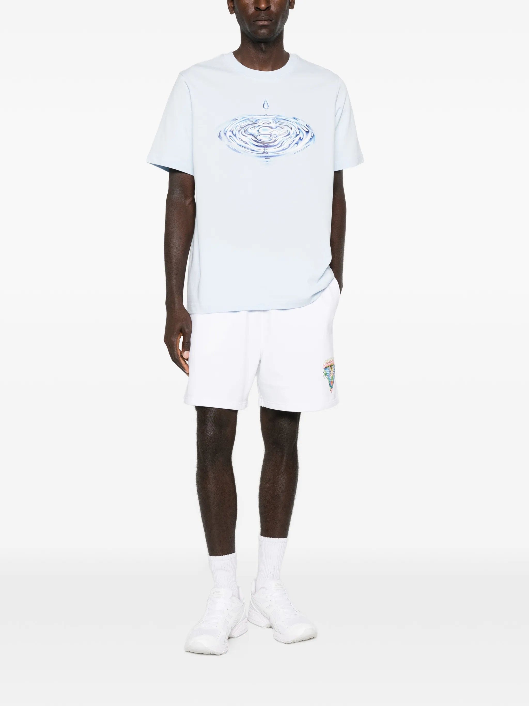 Casablanca Drip logo T - shirt