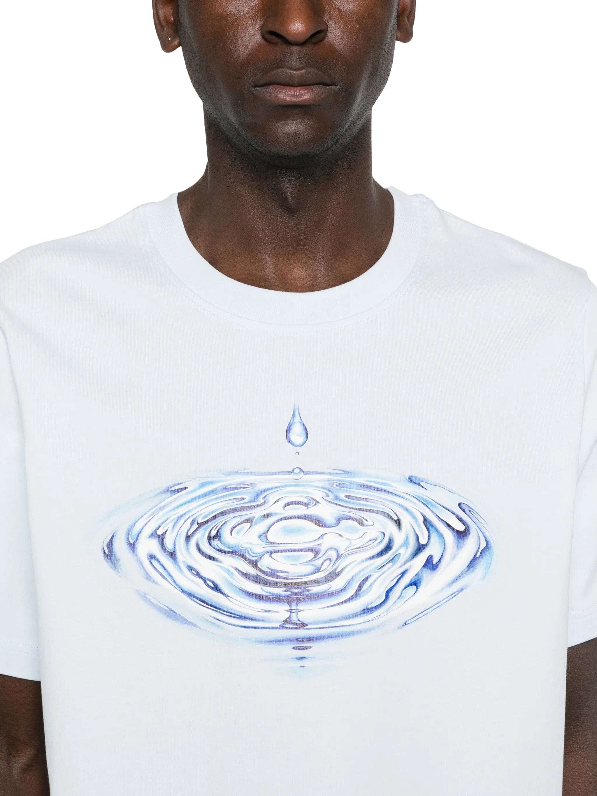 Casablanca Drip logo T - shirt