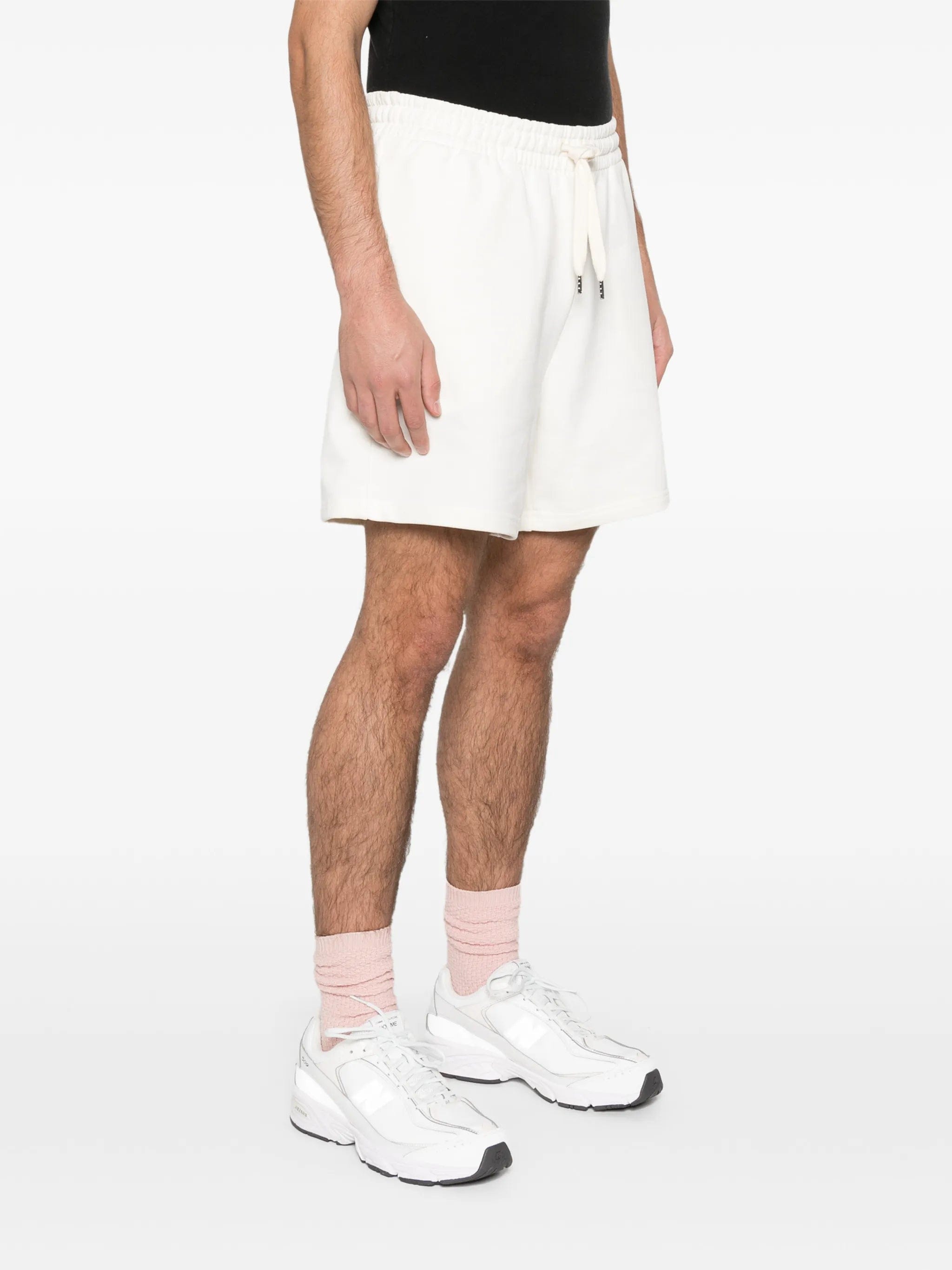 Casablanca Airbrush Smiley drawstring shorts