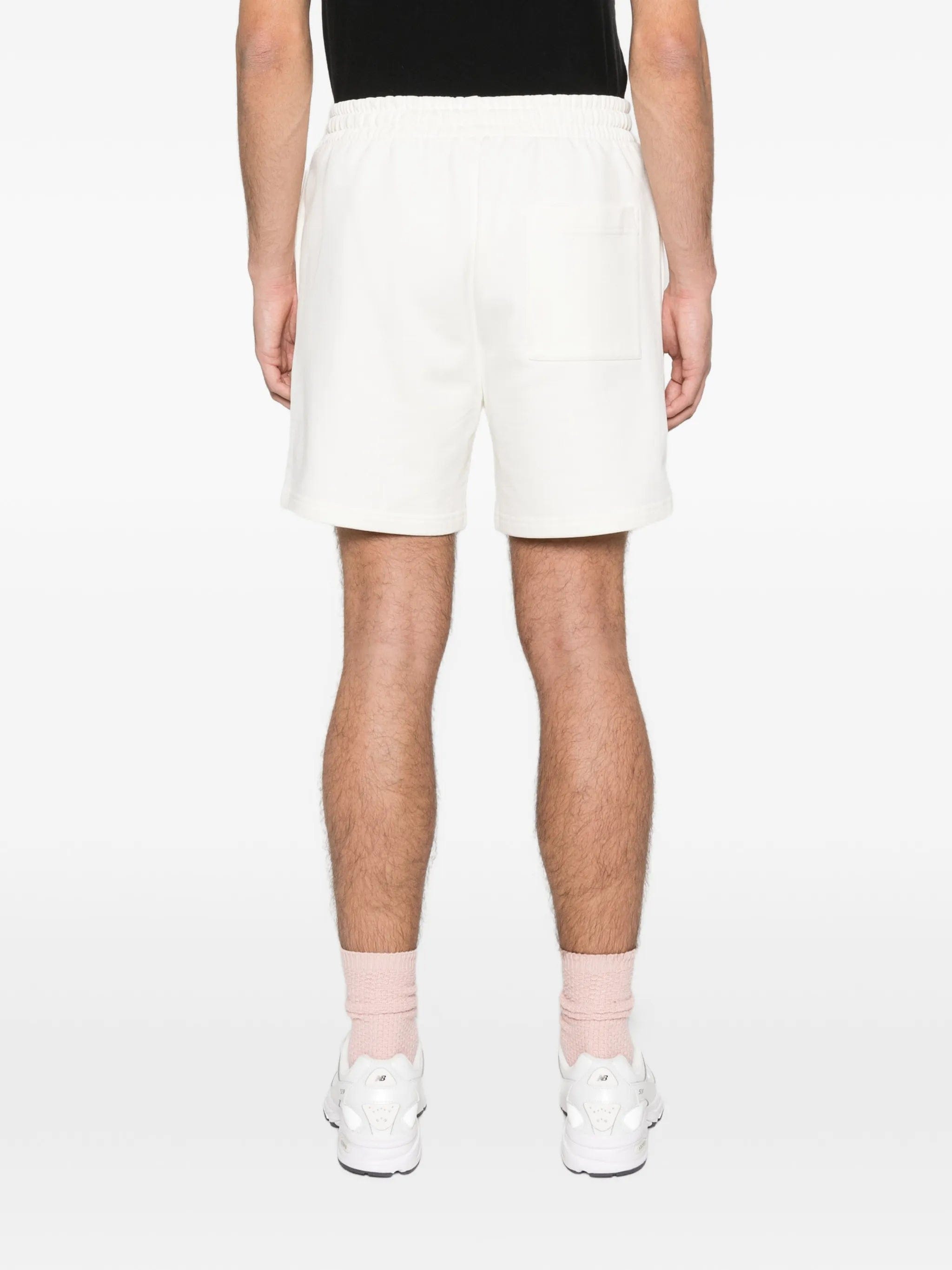 Casablanca Airbrush Smiley drawstring shorts