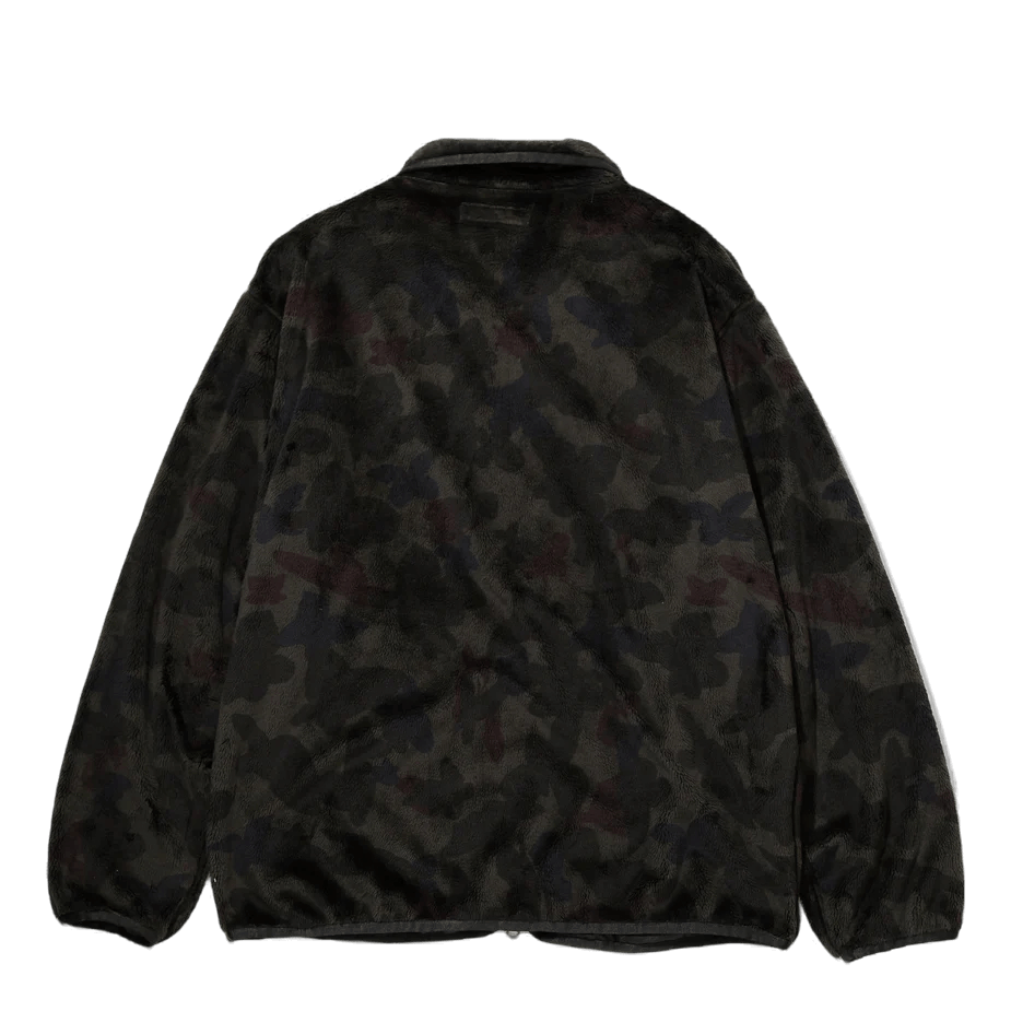 Needles W.u. Piping Jacket - Micro Fur Charcoal