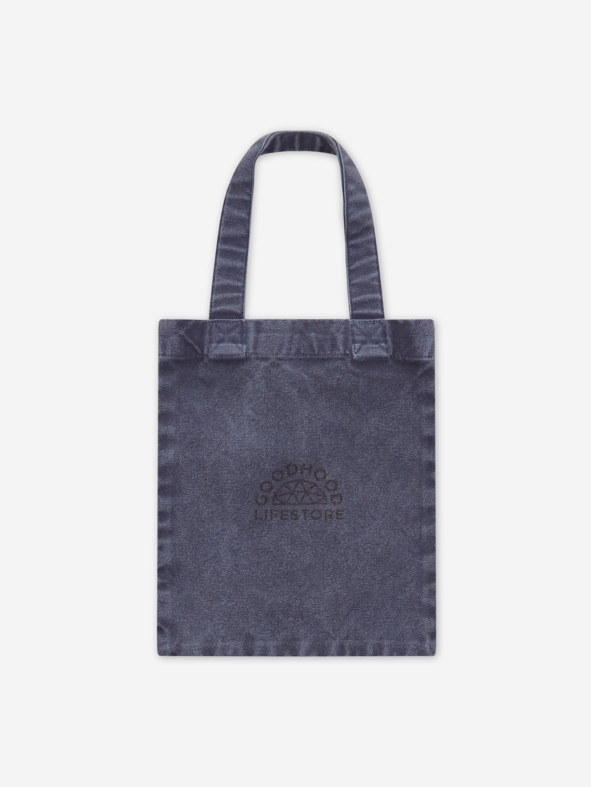 Goodhood Lifestore Tote Bag Small - Washed Navy