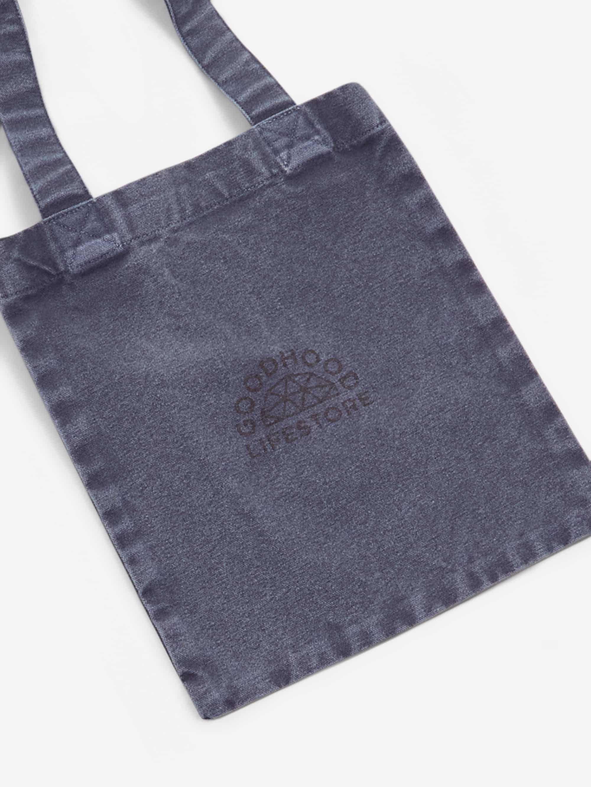 Goodhood Lifestore Tote Bag Small - Washed Navy