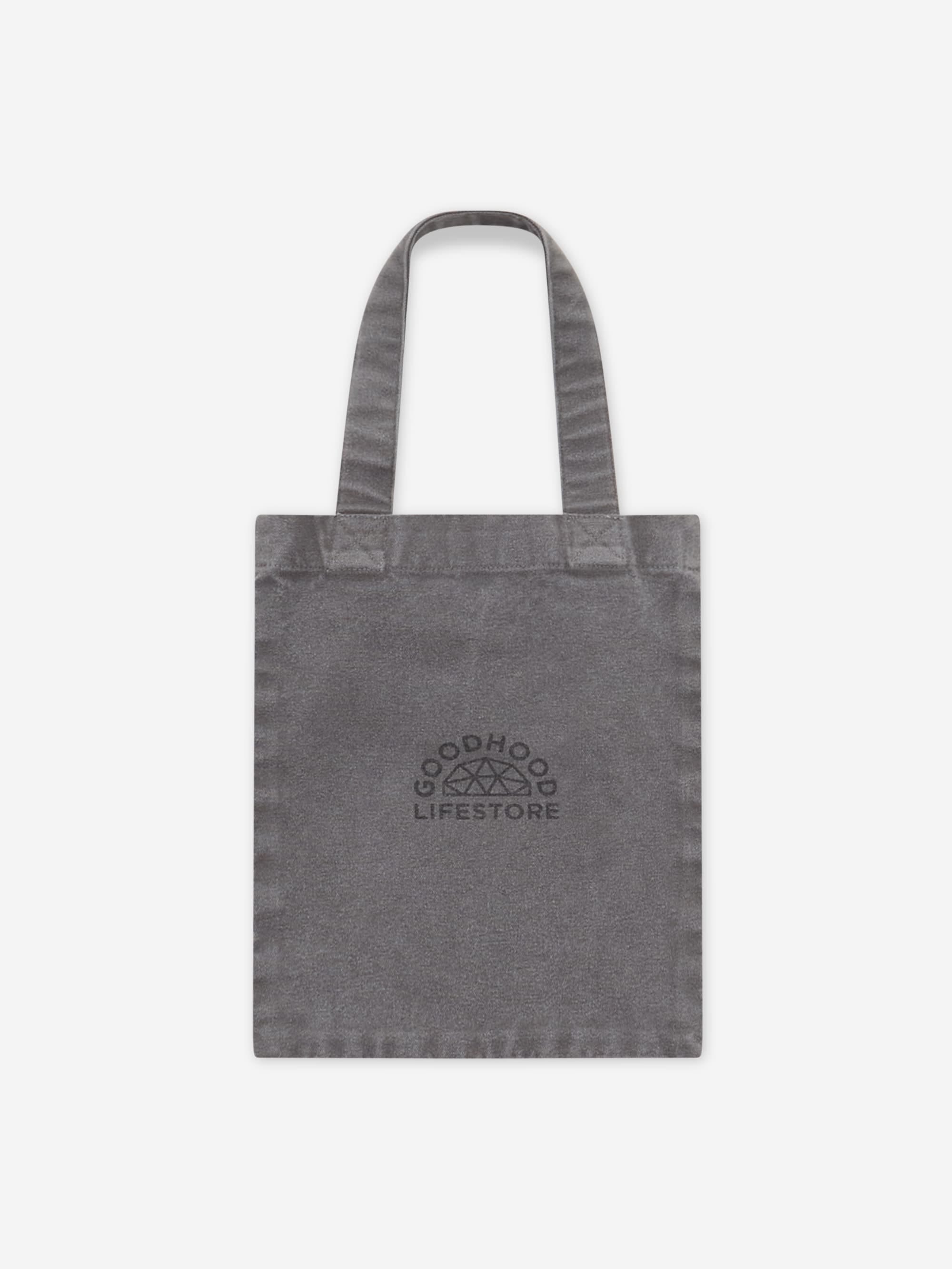 Goodhood Lifestore Tote Bag Small - Washed Black