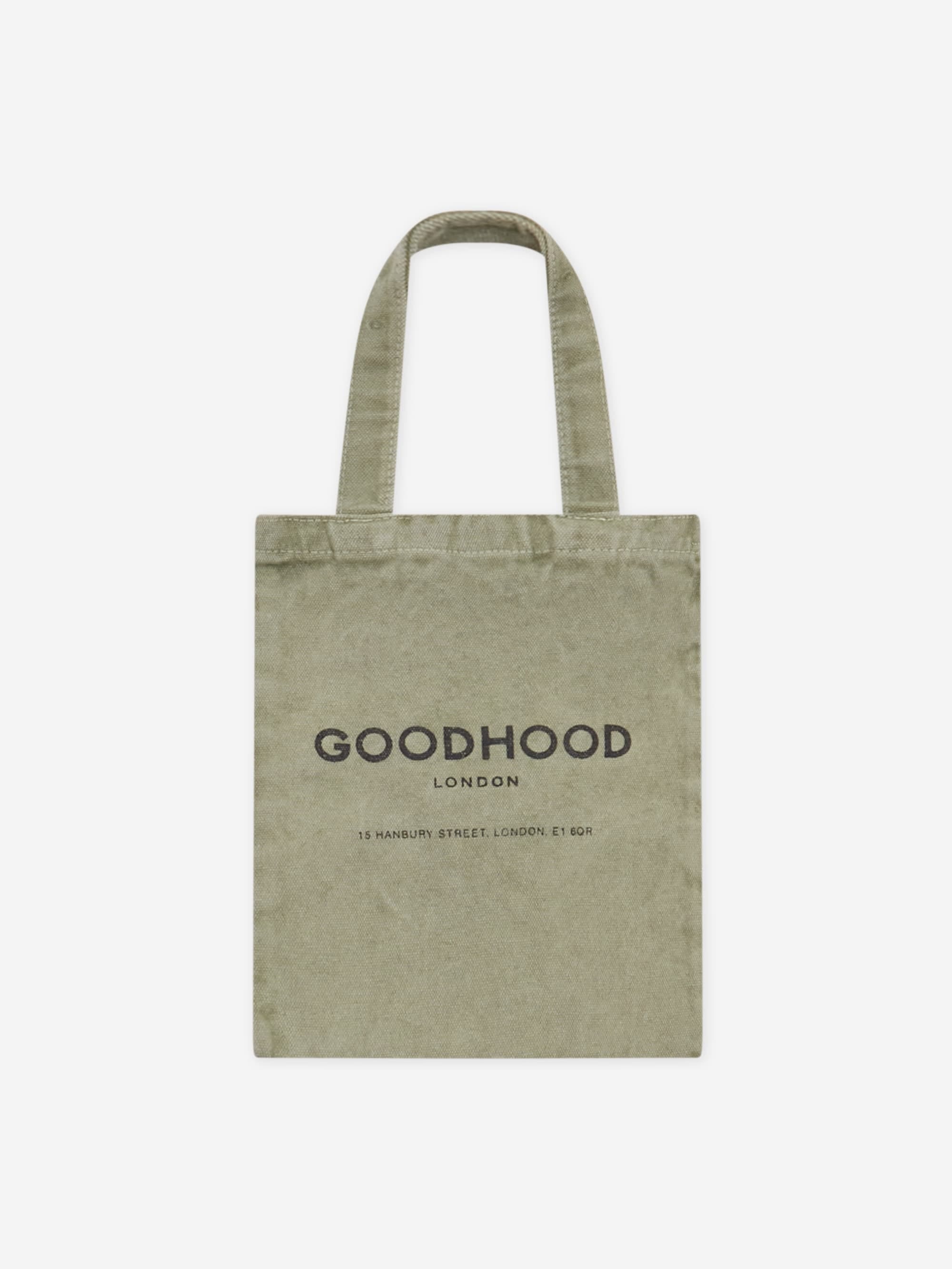 Goodhood London Tote Bag Small - Olive