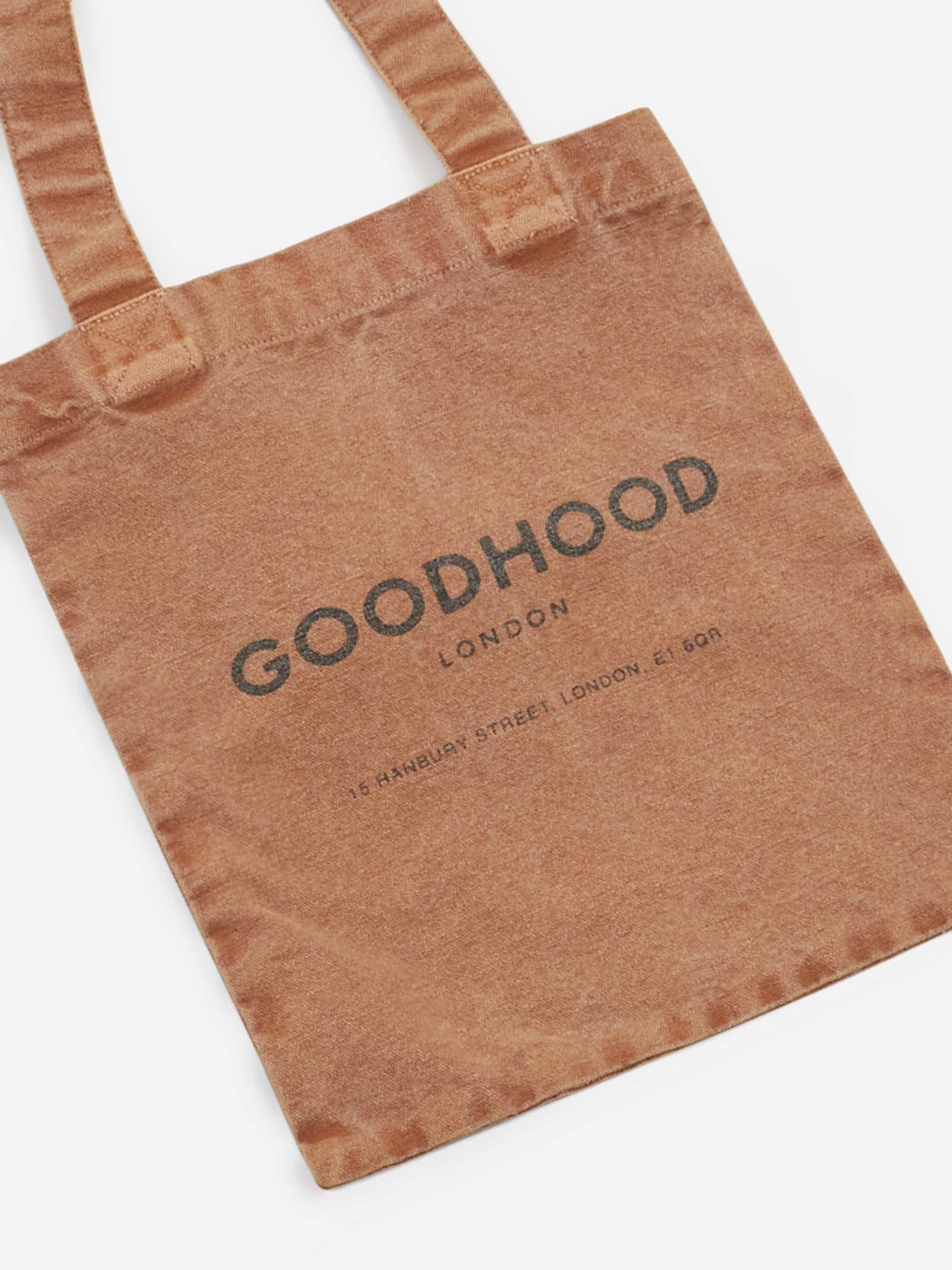 Goodhood London Tote Bag Small - Brown