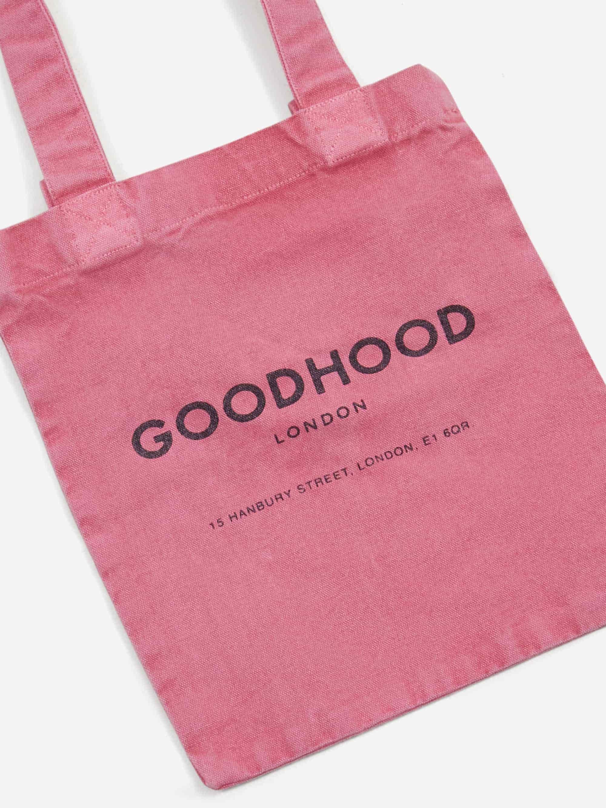 Goodhood London Tote Bag Small - Pink