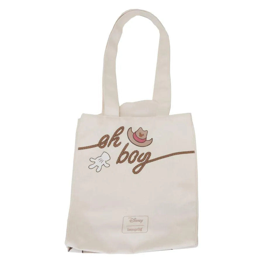 Loungefly Disney - Western Mickey Canvas Tote Bag