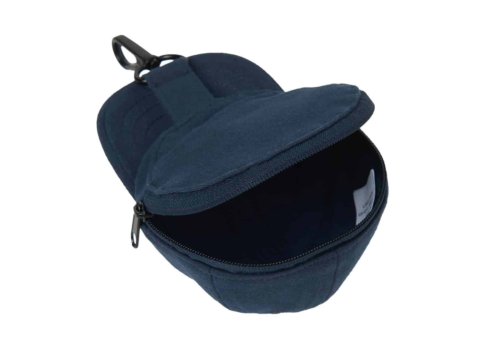 Emis Ball Cap Pouch Keyring Navy