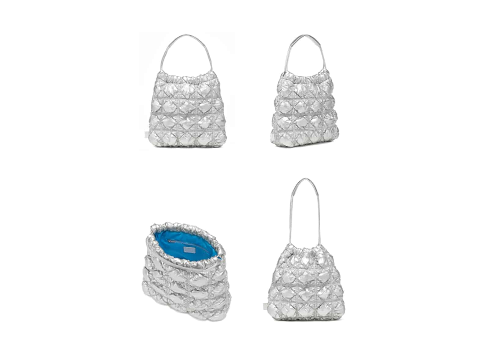 Carlyn Twee Soft Bag Silver H73308010