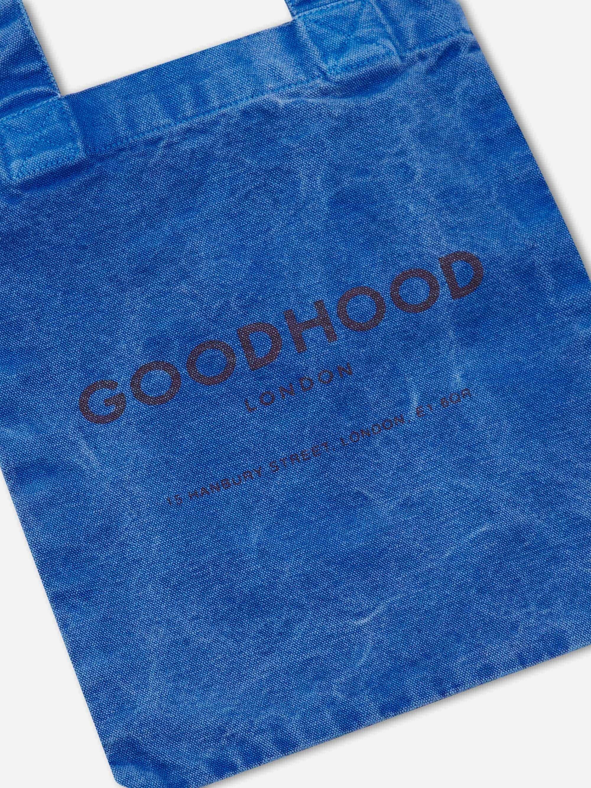 Goodhood London Tote Bag Small - Blue