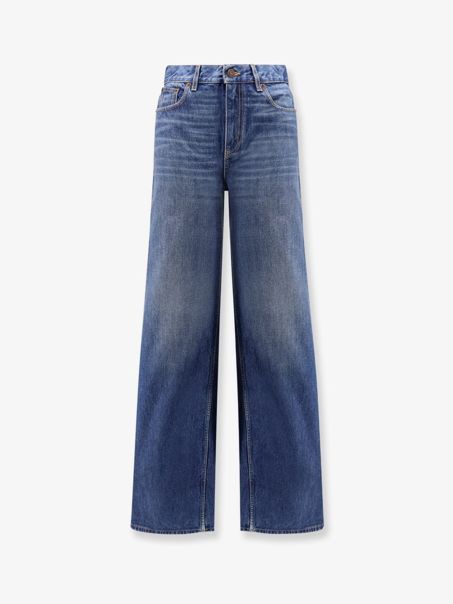 Chloe Jeans with leather logo tag