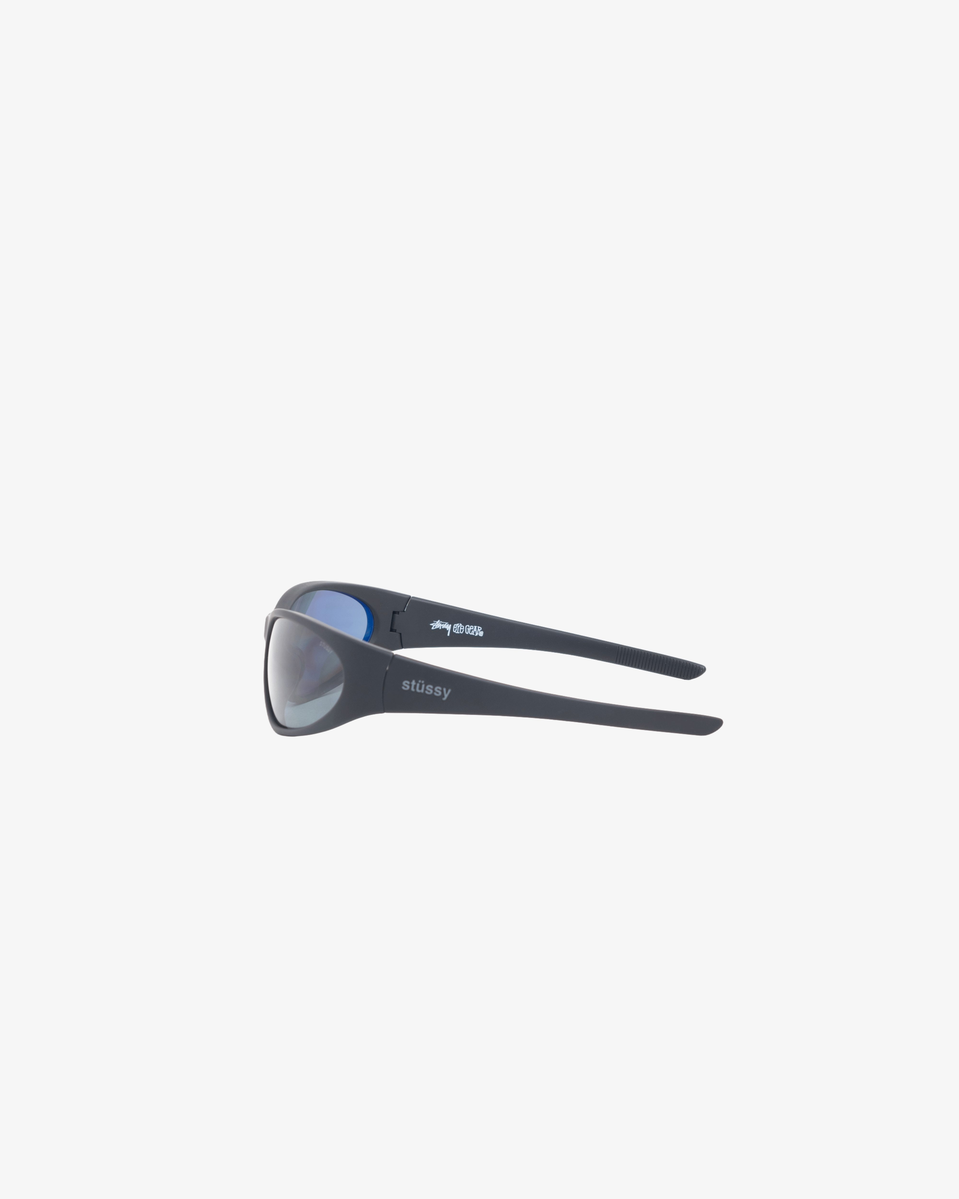 Stüssy - Adrian Sunglasses - (Matte Rubber Black/Black)
