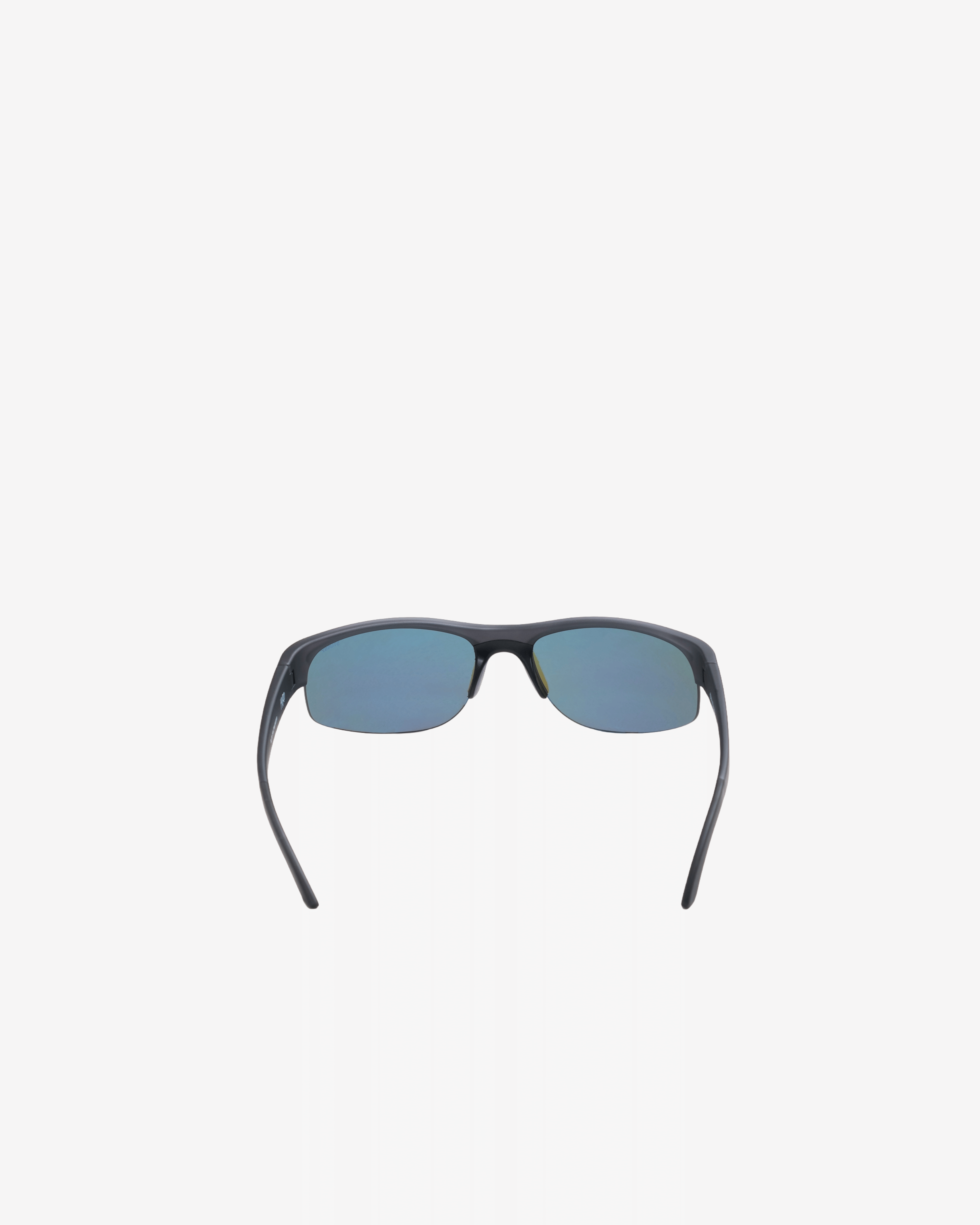 Stüssy - Hiro Sunglasses - (Frost Black/Blue Mirror)