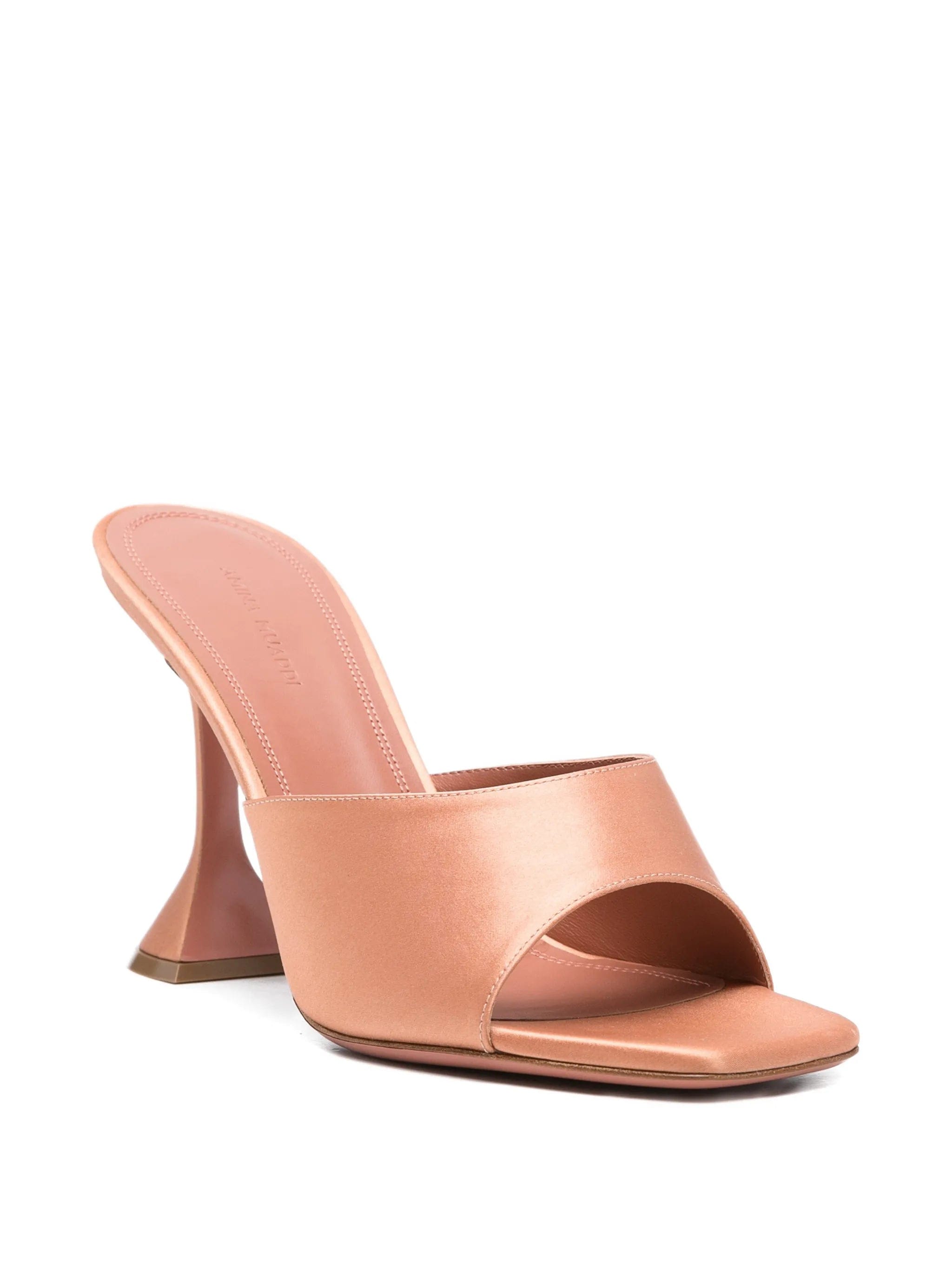 Amina Muaddi square toe slippers