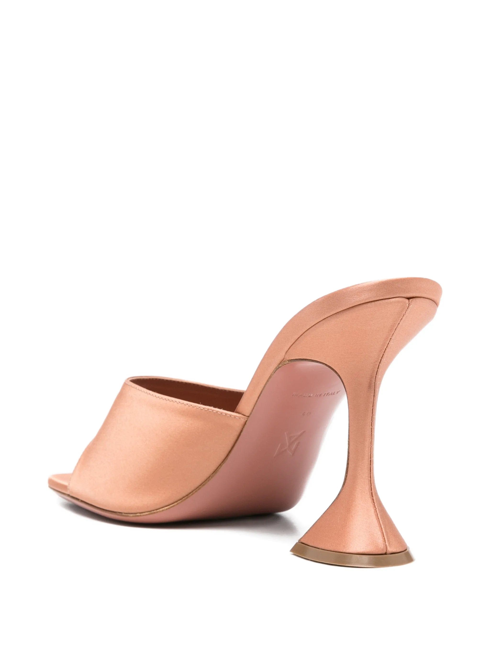 Amina Muaddi square toe slippers