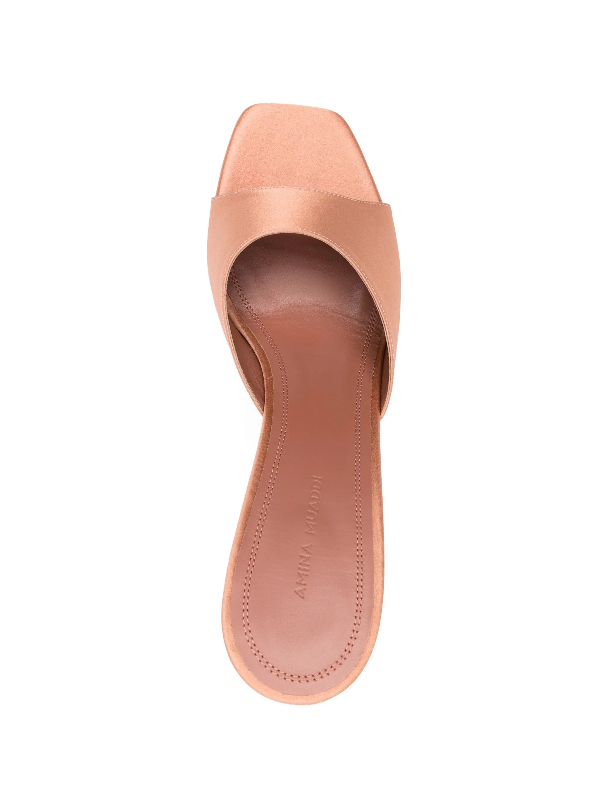 Amina Muaddi square toe slippers