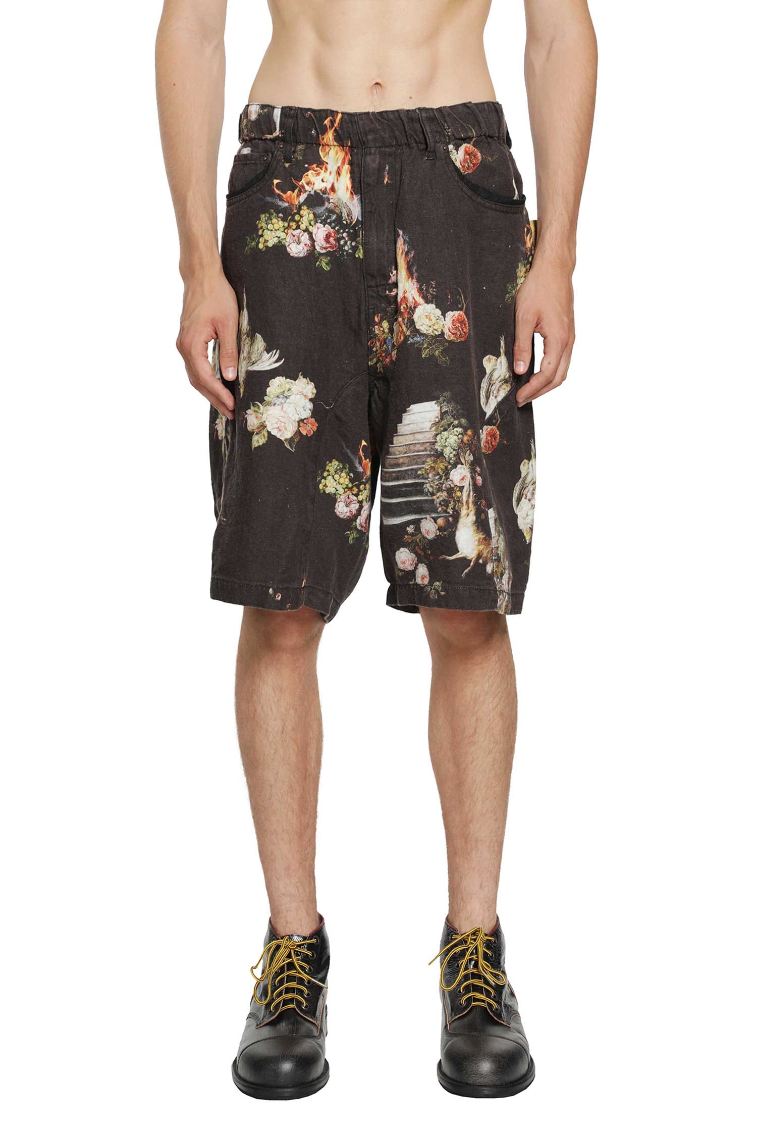 Undercover Linen Shorts