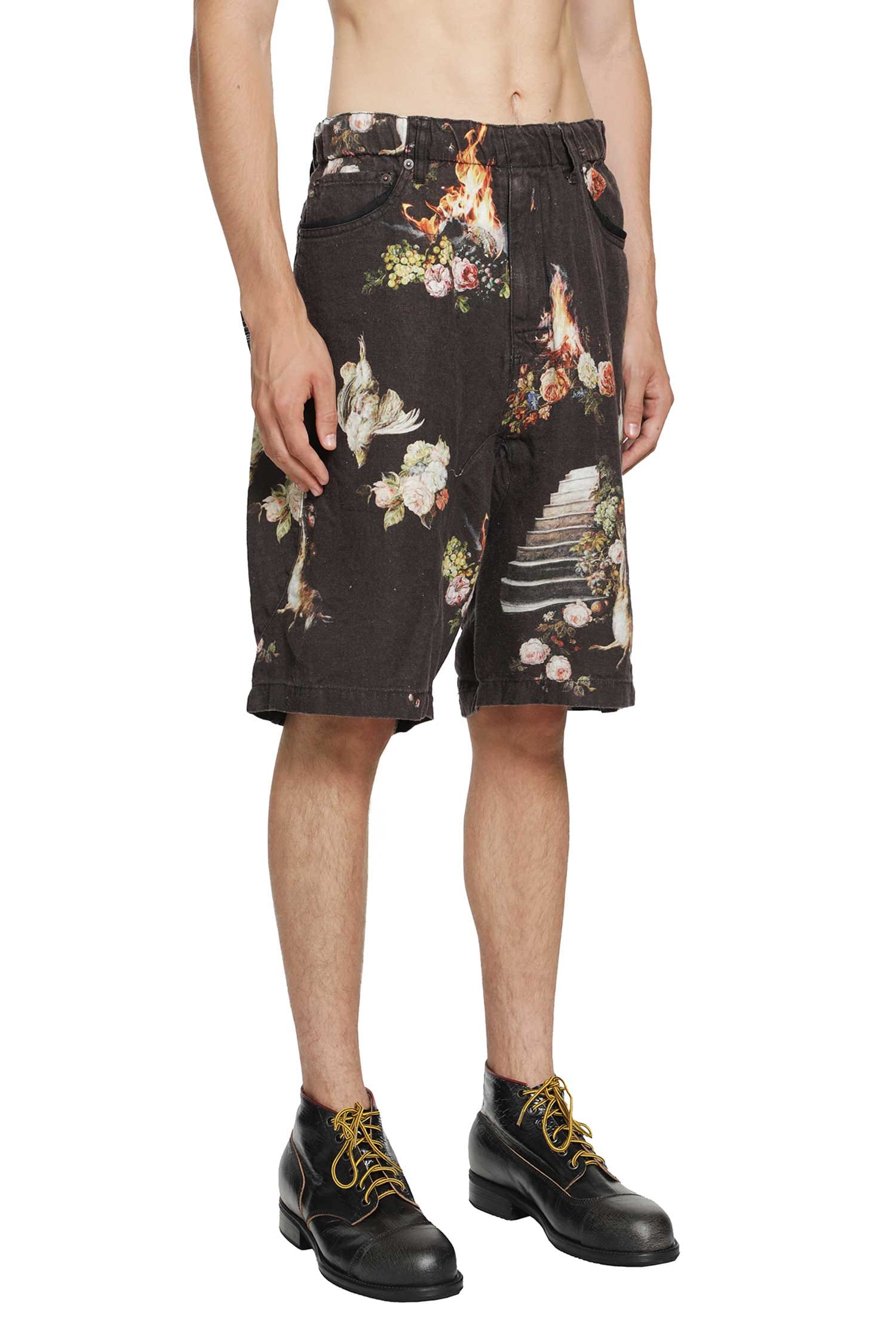 Undercover Linen Shorts