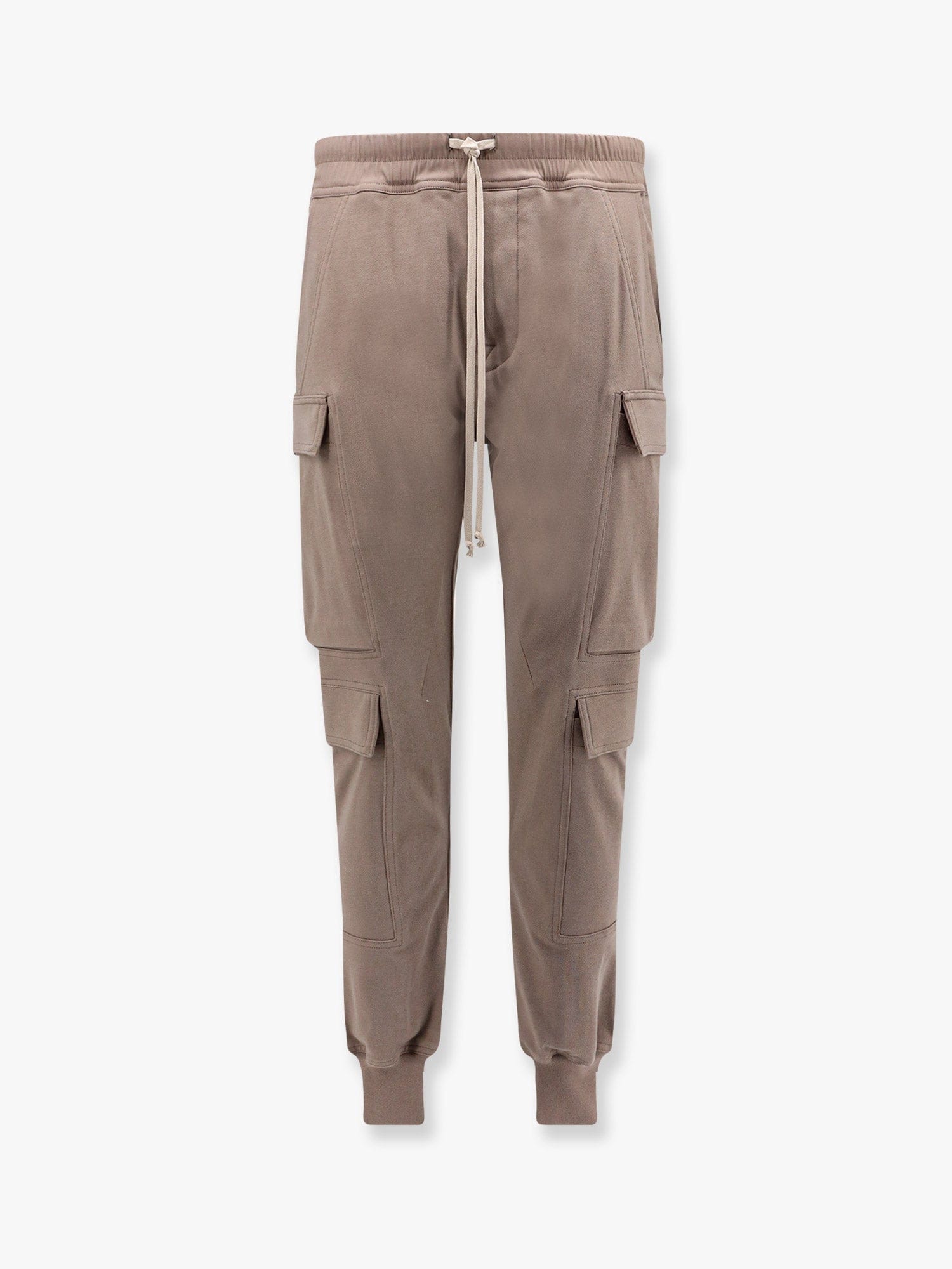 RICK OWENS Mastodon megacargo organic cotton jogging trouser