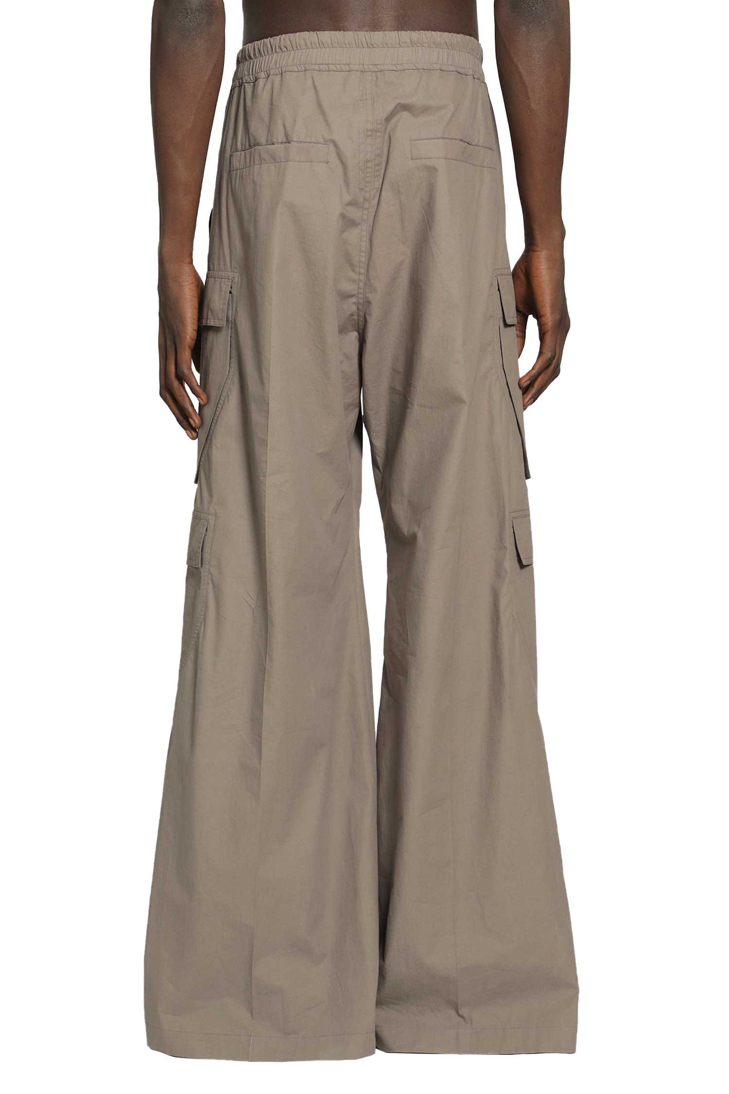 RICK OWENS Temple Cargobelas in Cotton Poplin