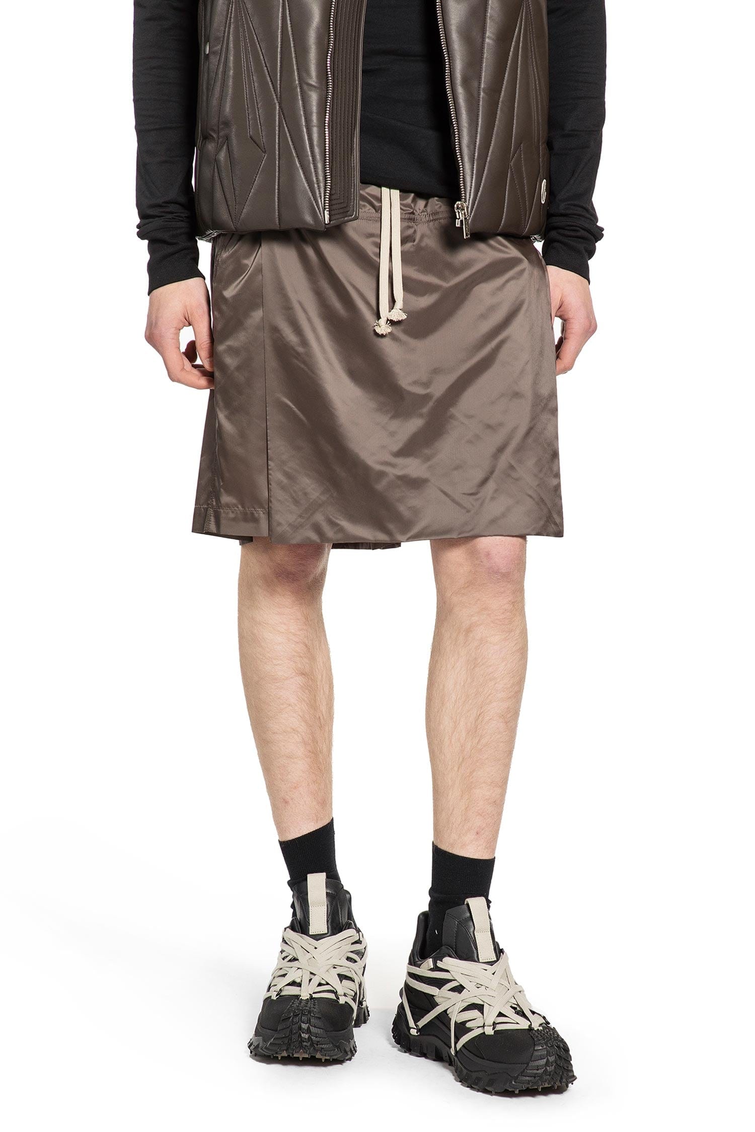 RICK OWENS Moncler x Rick Owens Collaboration Kiltshorts