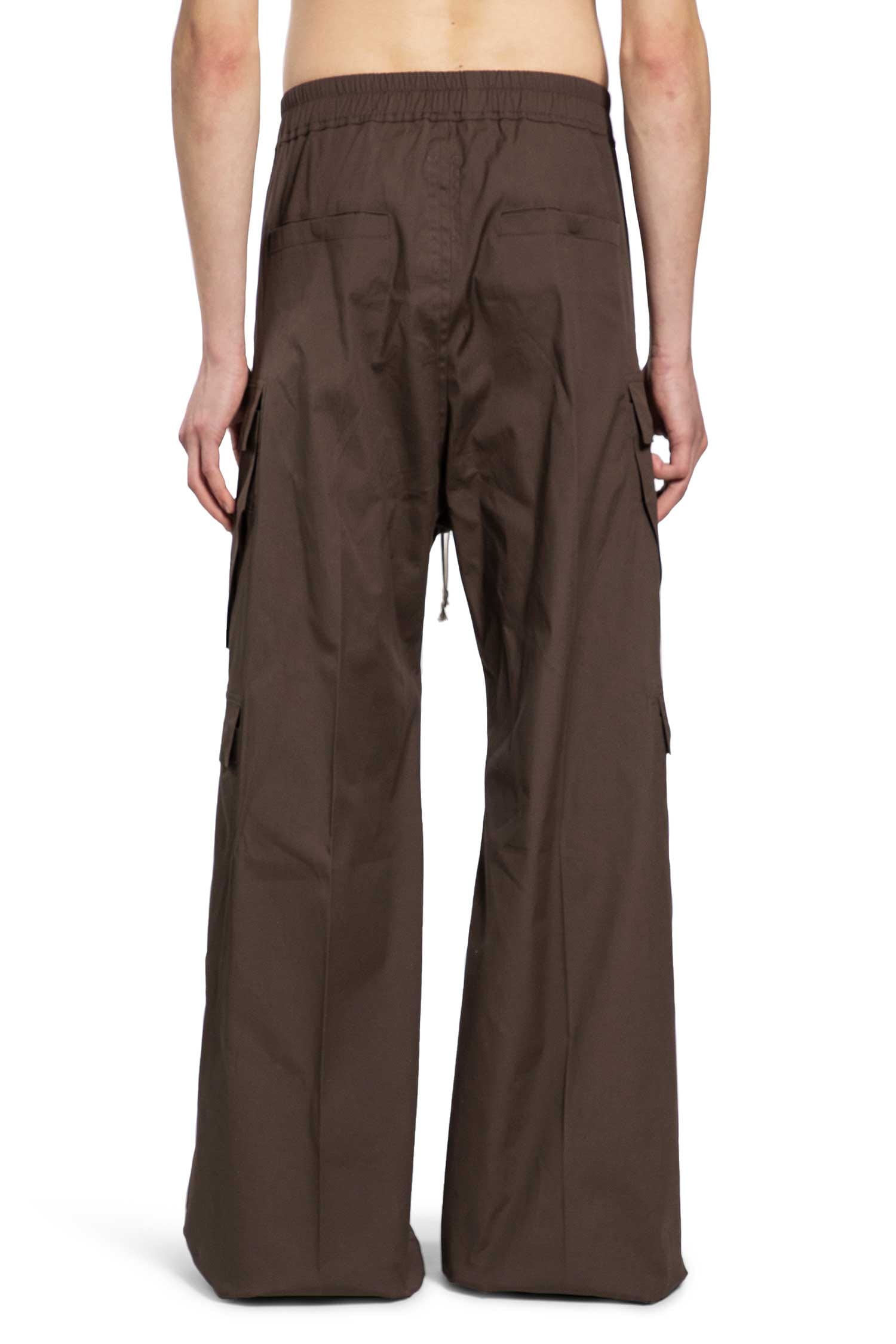RICK OWENS Temple Cargobelas in Heavy Cotton Poplin