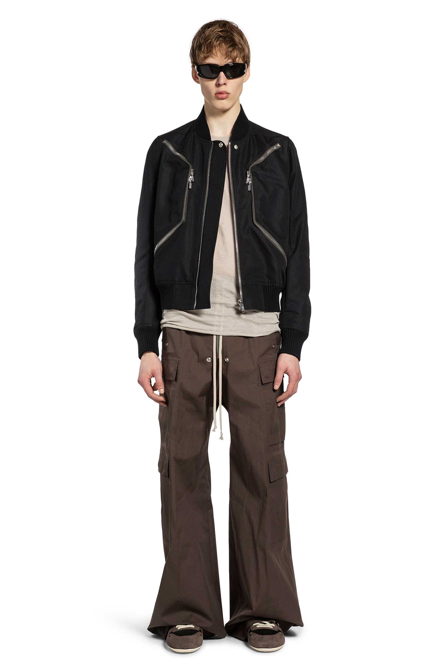 RICK OWENS Temple Cargobelas in Heavy Cotton Poplin