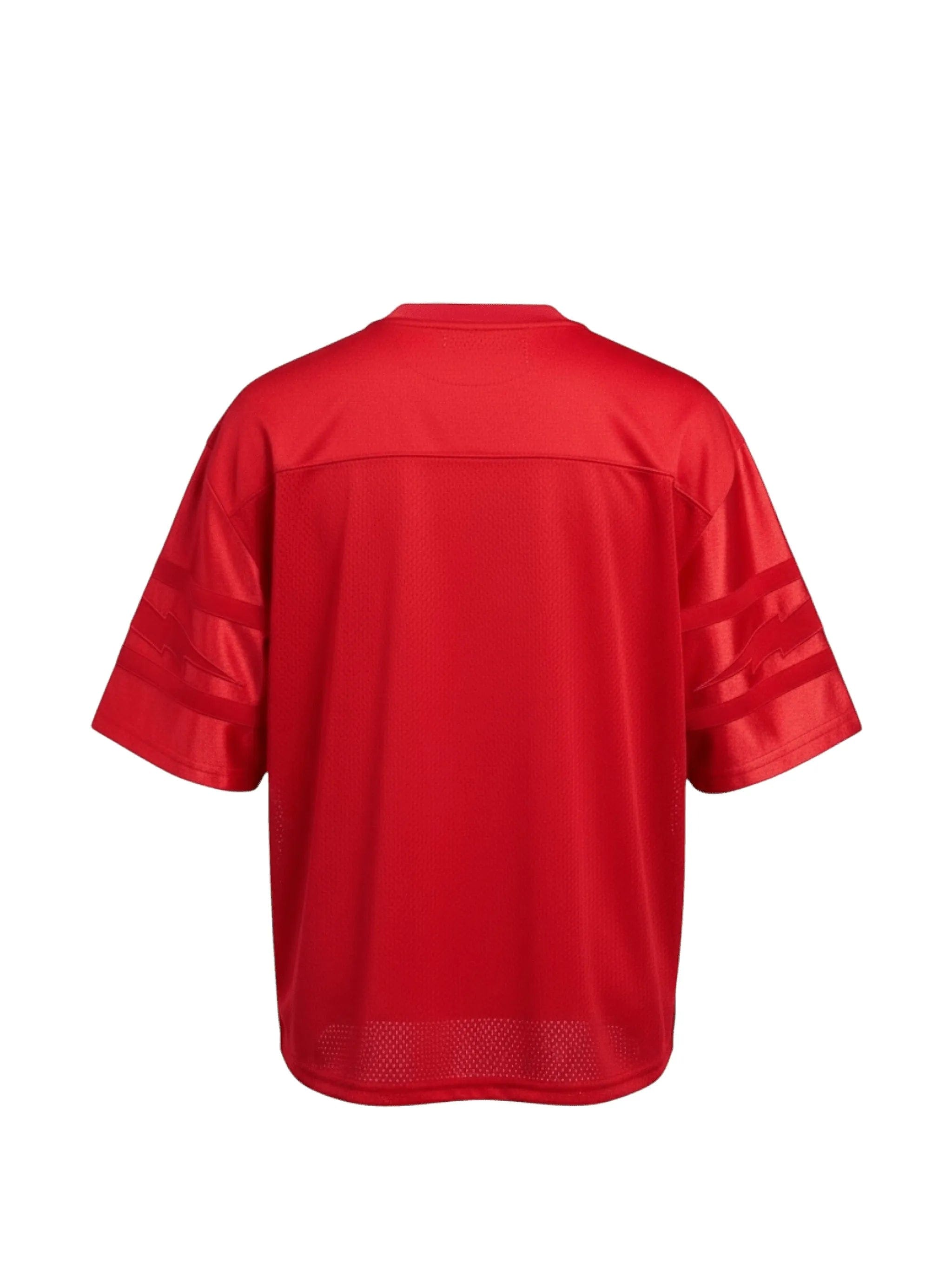 RHUDE lightning football T - shirt