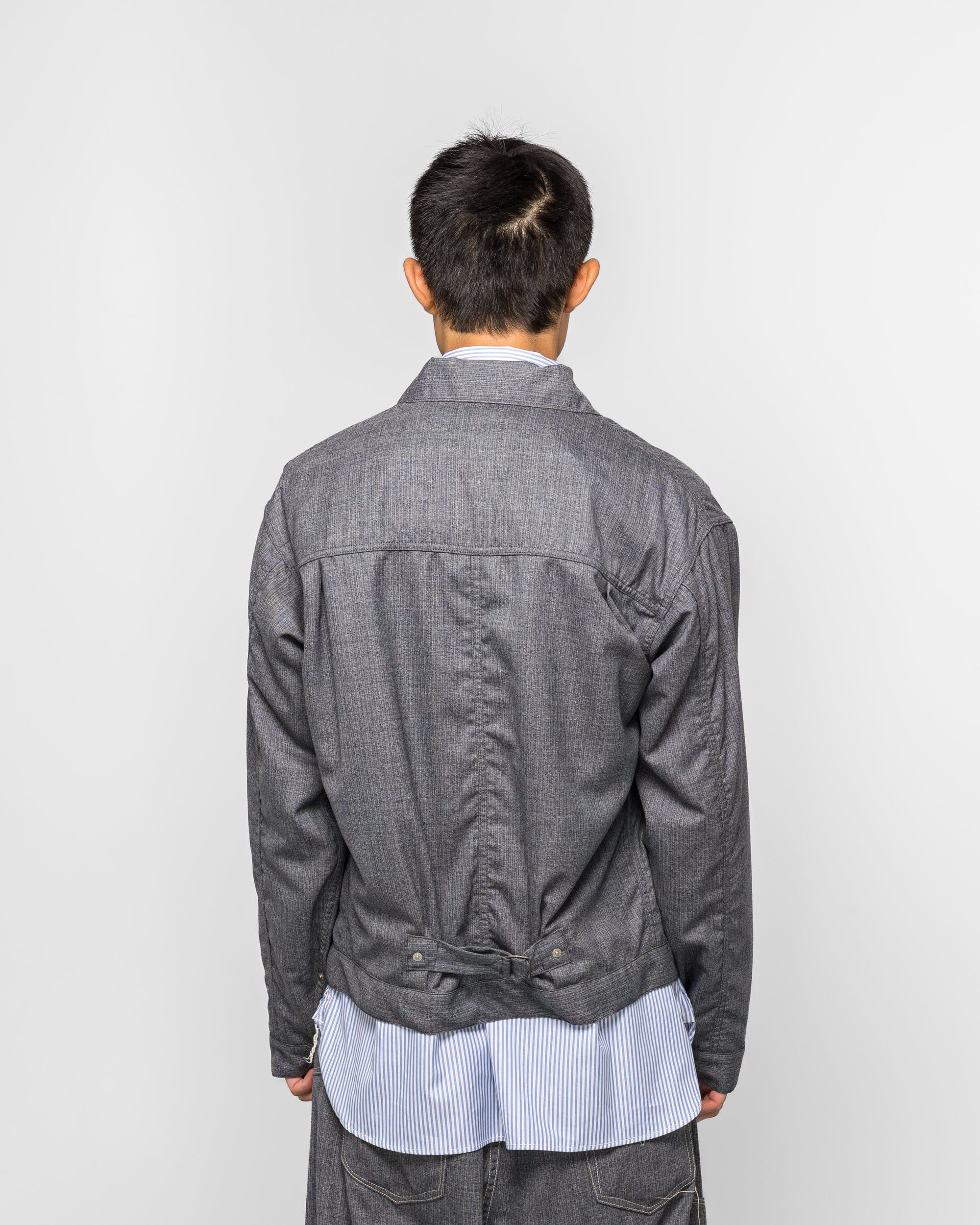 Junya Watanabe MAN Wool Stripe x Levi's - Blue/Grey