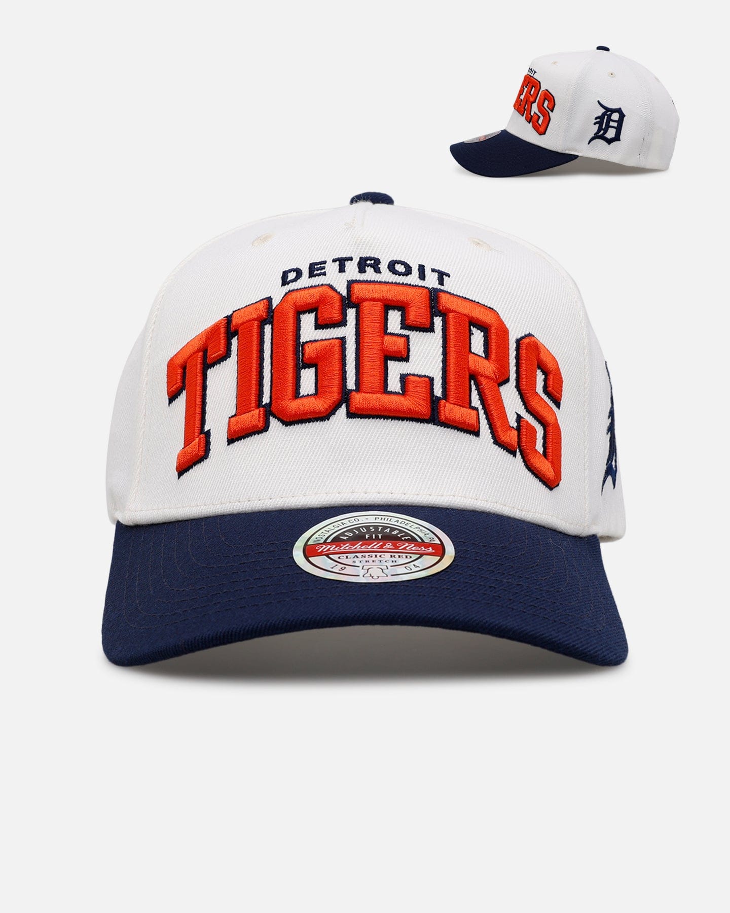 Mitchell & NESS Detroit Tigers Arch MVP Snapback Cream