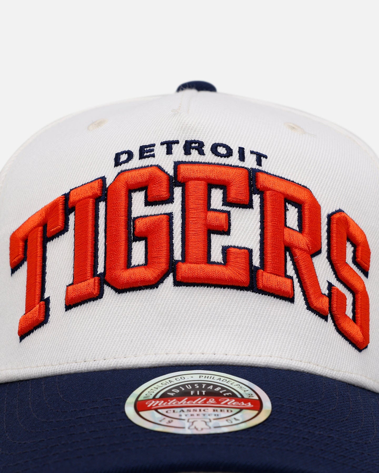 Mitchell & NESS Detroit Tigers Arch MVP Snapback Cream