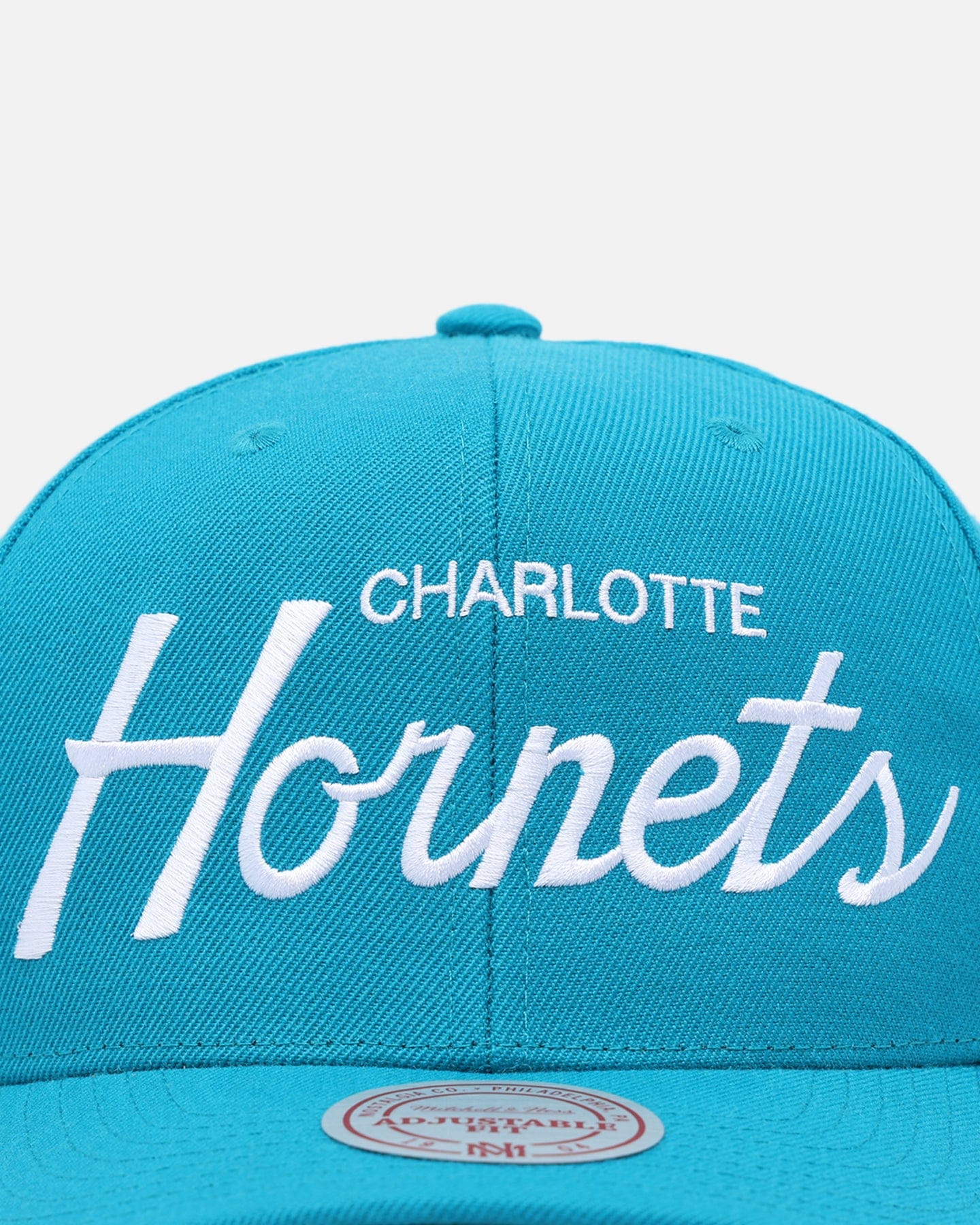 Mitchell & NESS Charlotte Hornets 1991 Draft Pick Snapback Aqua